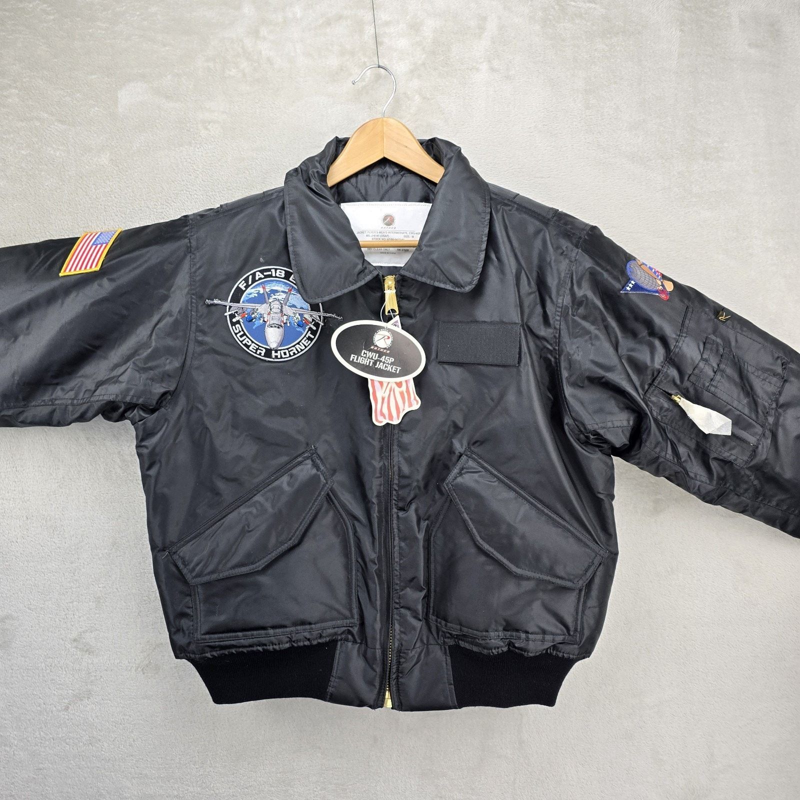Rothco Rothco Flyer Intermediate CWU-45P Flight Jacket Medium FLAWS Size US M / EU 48-50 / 2 - 2 Thumbnail