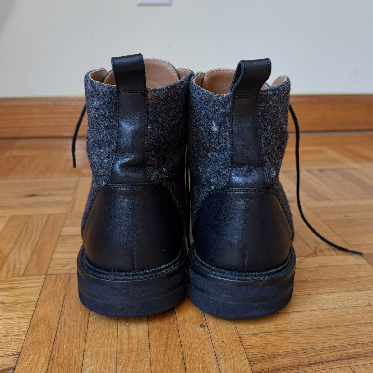 TAFT Taft Men Black Leather Gray Starry Night Men Boots US 10 Size US 10 / EU 43 - 5 Thumbnail