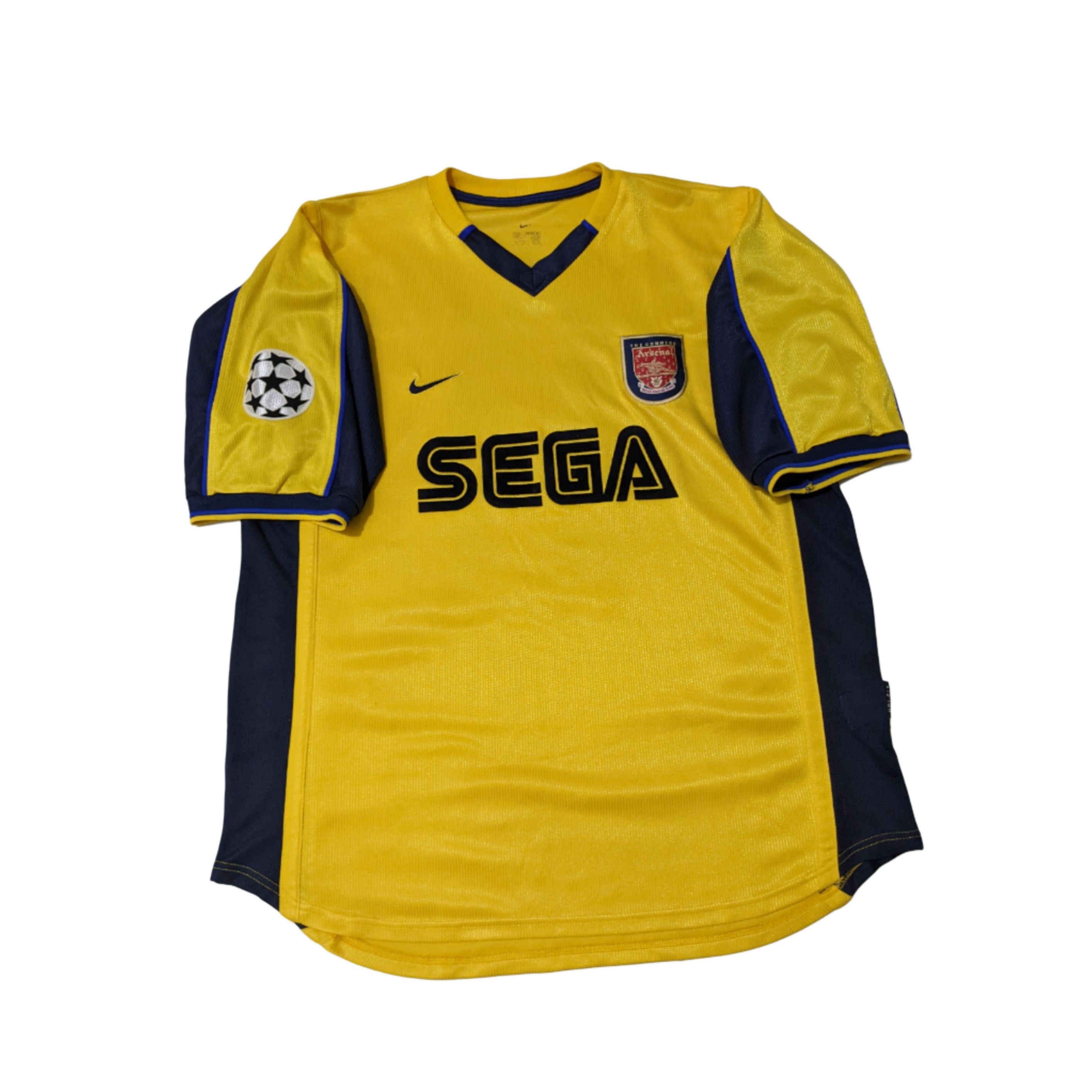 Nike Jersey Arsenal away 1999-00 Overmars football shirt Size US L / EU 52-54 / 3 - 1 Thumbnail