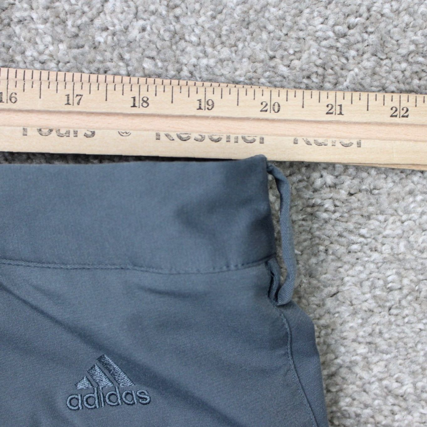 Adidas Adidas Shorts Mens 40 Gray Golf Flat Front 100% Polyester Athletic Chino Casual Sports Dress Code Mens Size US 40 / EU 56 - 6 Thumbnail
