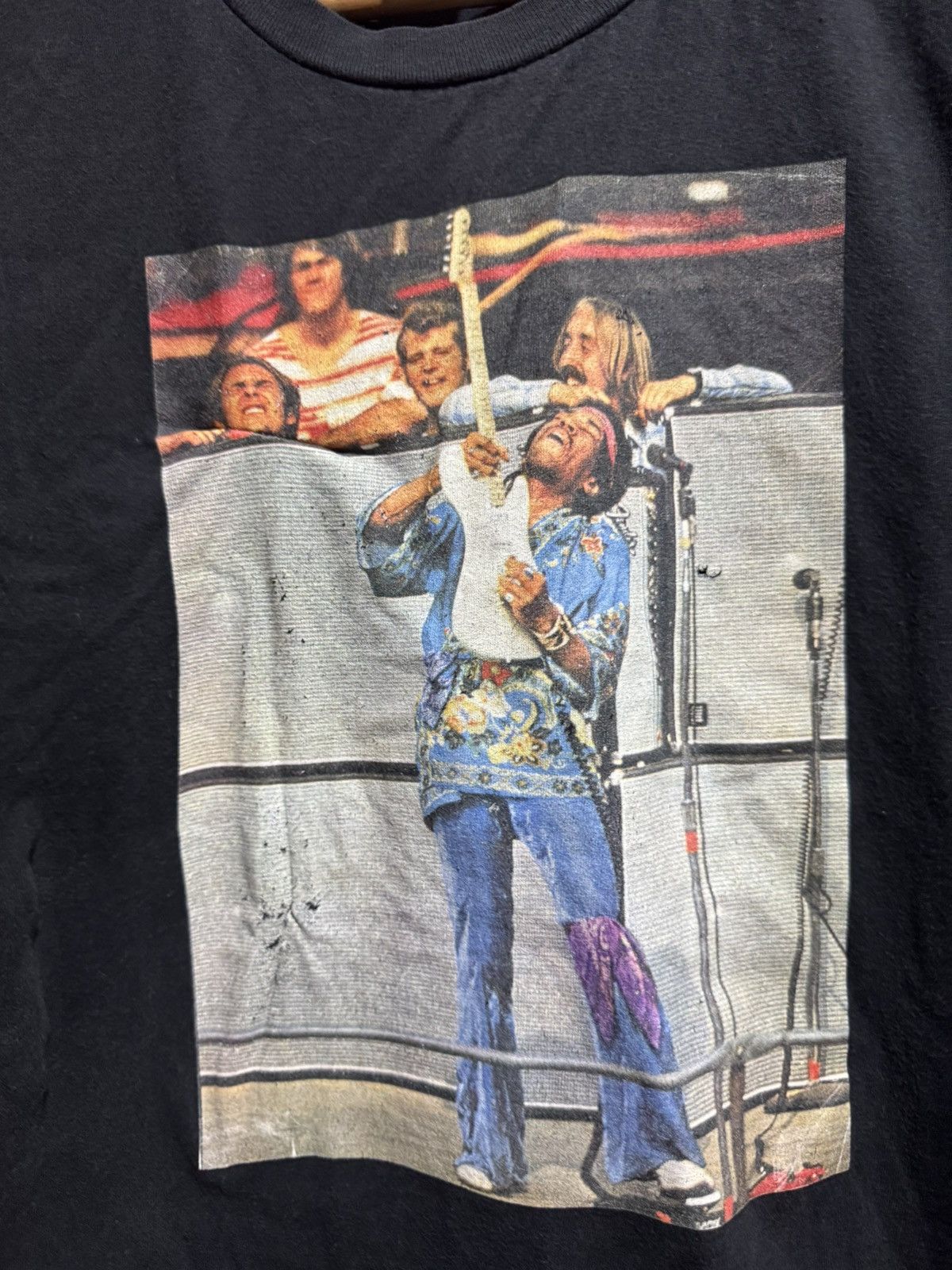 Band Tees Santana t shirt Size US XL / EU 56 / 4 - 2 Thumbnail