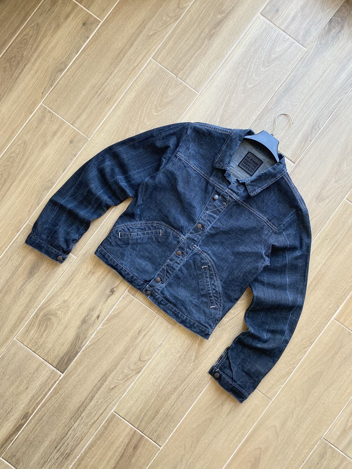 Marithe + Francois Girbaud Marithe Francois Girbaud Denim Jacket Size S / US 4 / IT 40 - 9 Thumbnail