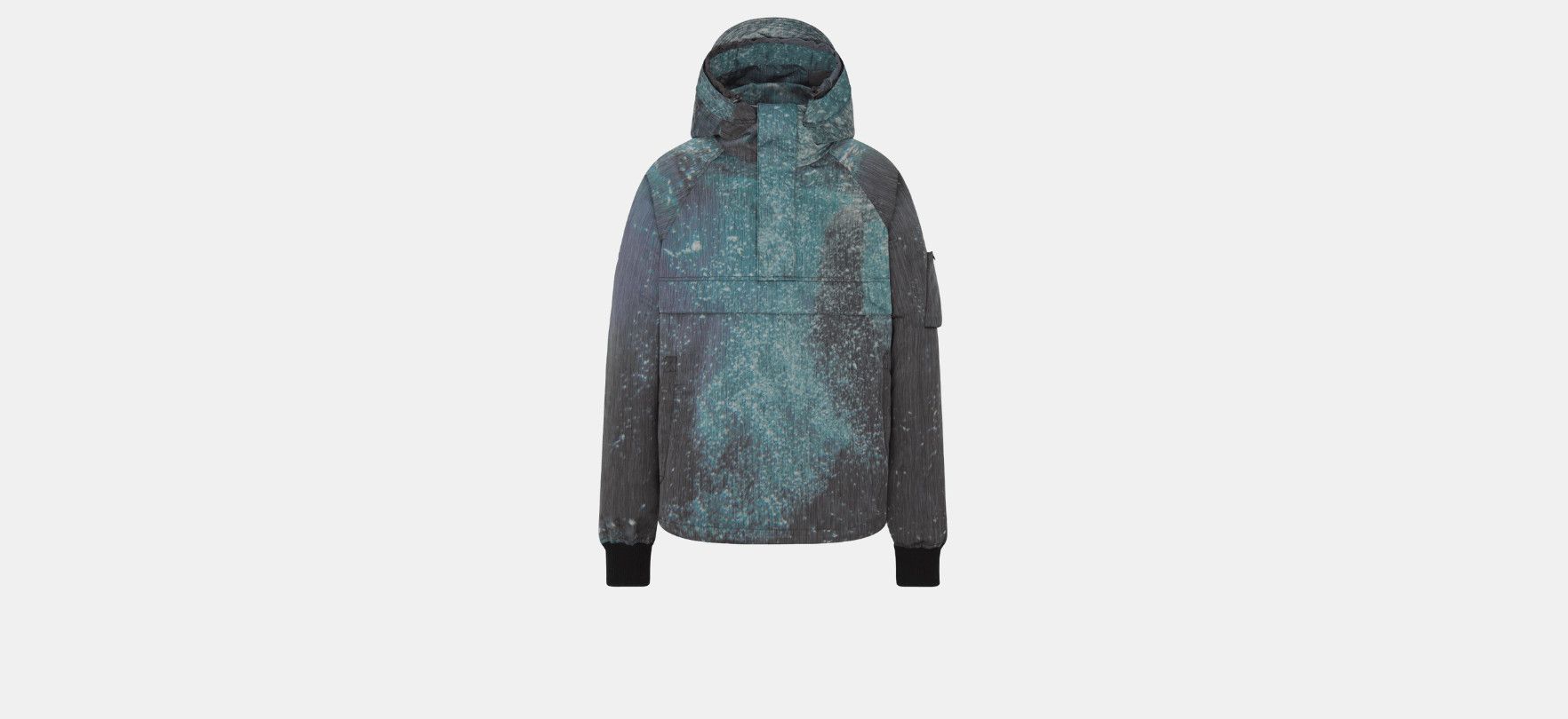 Dior Dior and Parley Foldable Hooded Anorak Blue Parley Ocean Taffeta Size US L / EU 52-54 / 3 - 1 Thumbnail