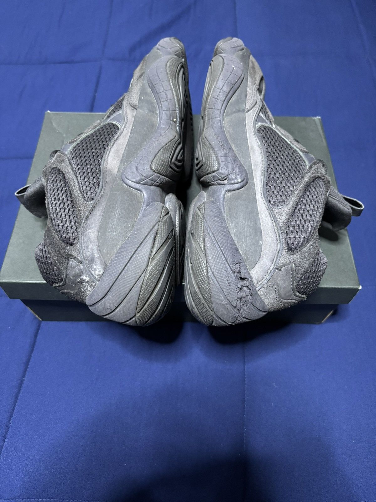 Adidas Adidas Yeezy 500 Utility Black Size 14 Size US 14 / EU 47 - 2 Thumbnail