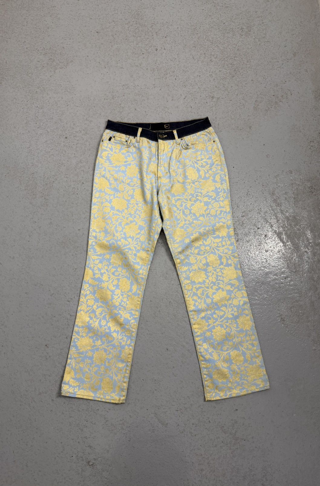 Just Cavalli Vintage Just Cavalli Overprinted Jeans Size 31" - 1 Thumbnail