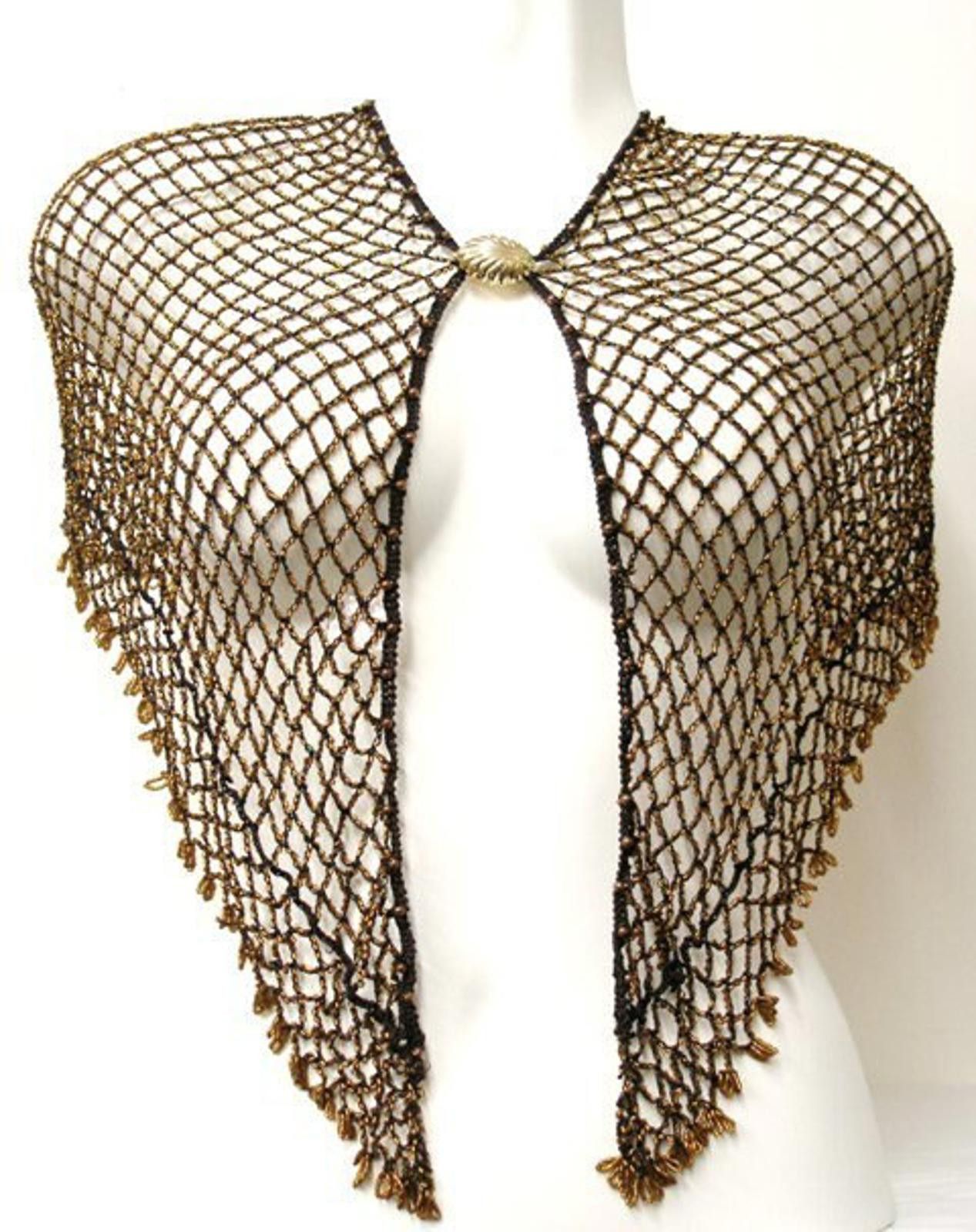 Designer Sequin Shawl/Wrap Copper Size ONE SIZE - 1 Preview