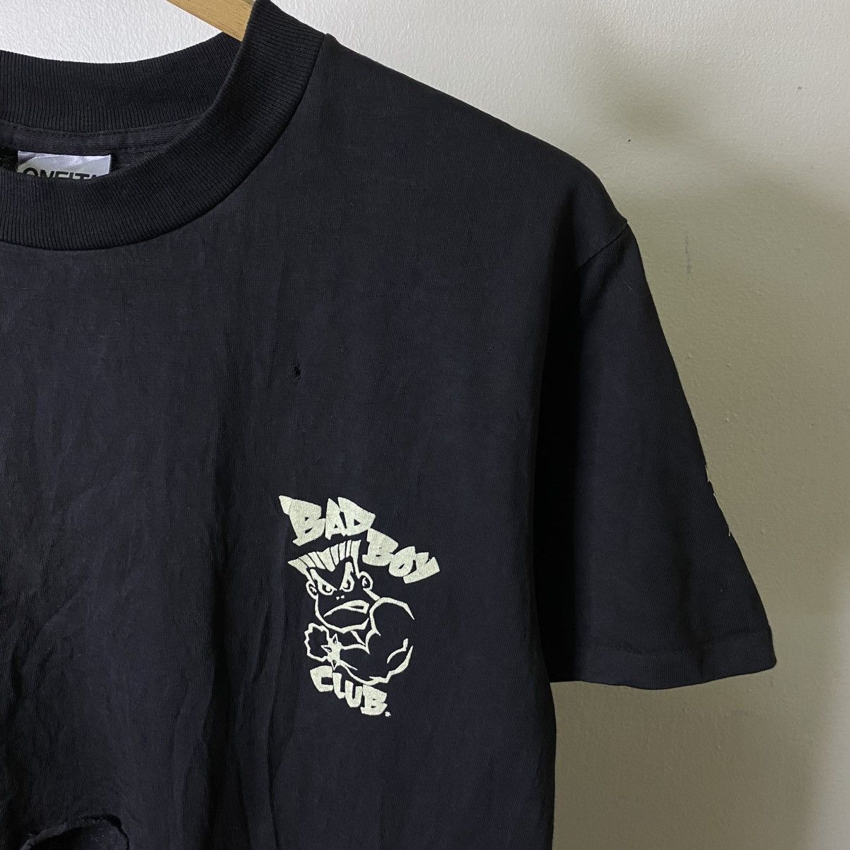 Vintage Vintage 1990s Badboy Skateboard Thrashed T Shirt Size US M / EU 48-50 / 2 - 6 Thumbnail