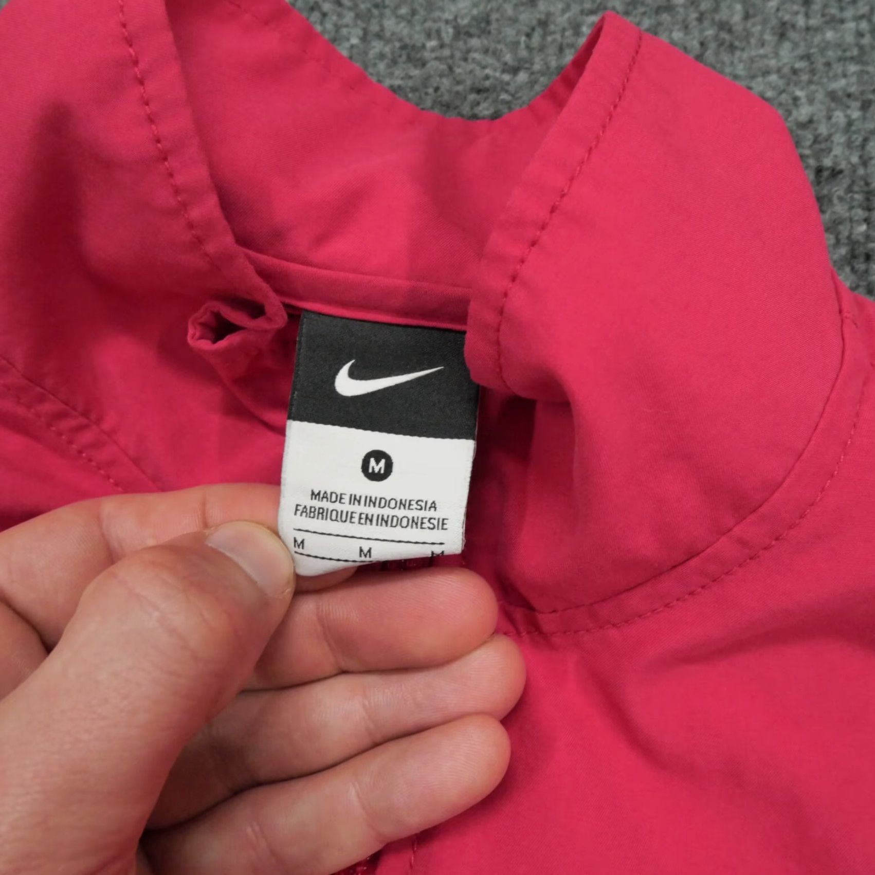 Nike Nike Jacket Womens M Pink Full Zip Lightweight Windbreaker Athletic Track Size M / US 6-8 / IT 42-44 - 5 Thumbnail