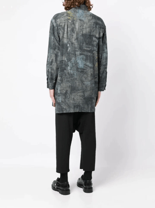 Yohji Yamamoto BNWT SS23 YOHJI YAMAMOTO POUR HOMME YYPH ASAKURA SHIRT 3 Size US L / EU 52-54 / 3 - 17 Thumbnail