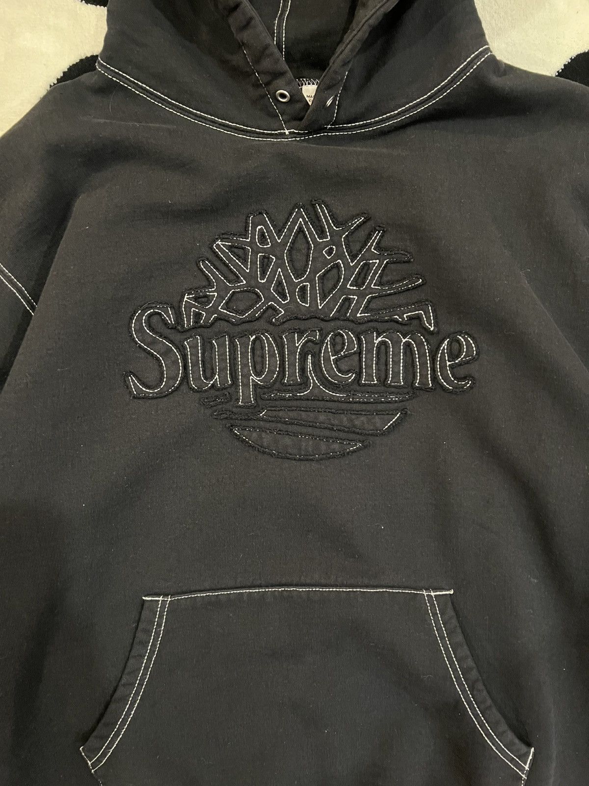 Supreme × Timberland Supreme x Timberland Hooded Sweatshirt (SS23) Size US L / EU 52-54 / 3 - 3 Thumbnail
