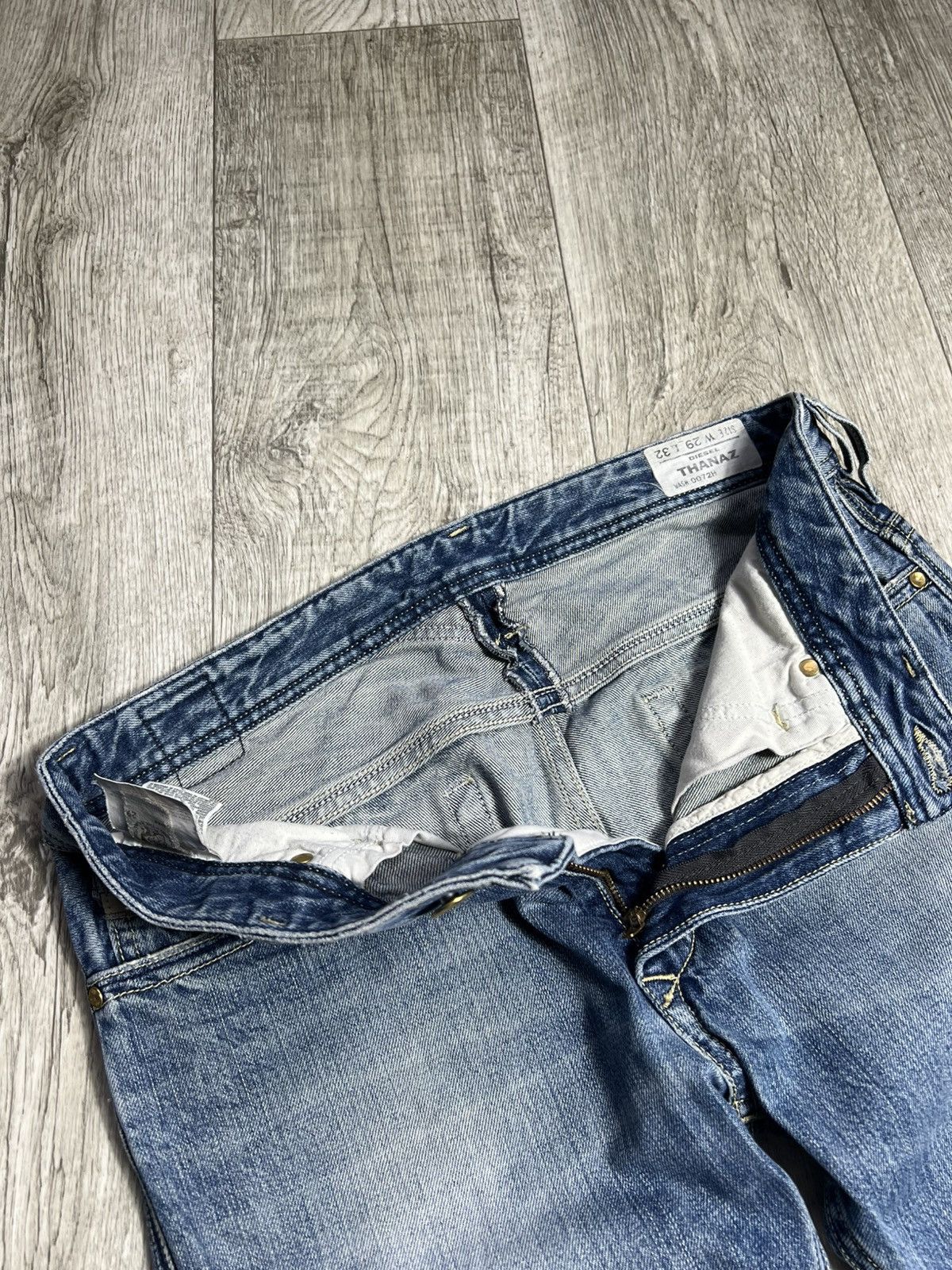 Hysteric Glamour Crazy Vintage Diesel Y2k Japan Dragons If Six Was Nine Jeans Size US 31 - 8 Thumbnail
