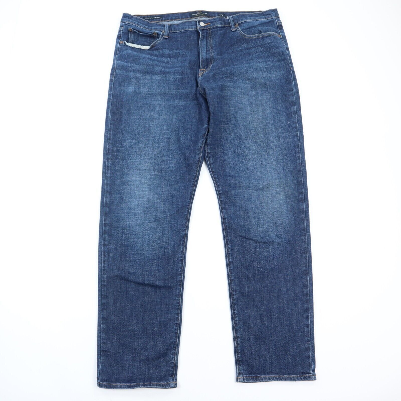 Lucky Brand 410 Athletic Slim Dark Wash Jeans Size Men's 40x34