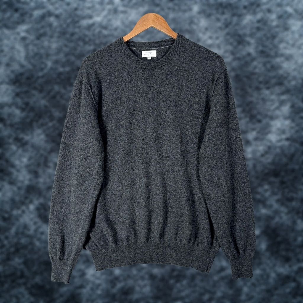 Hartford Hartford Mens 2XL Gray Wool Cashmere Crewneck Knit Pullover Sweater Size US XXL / EU 58 / 5 - 1 Thumbnail