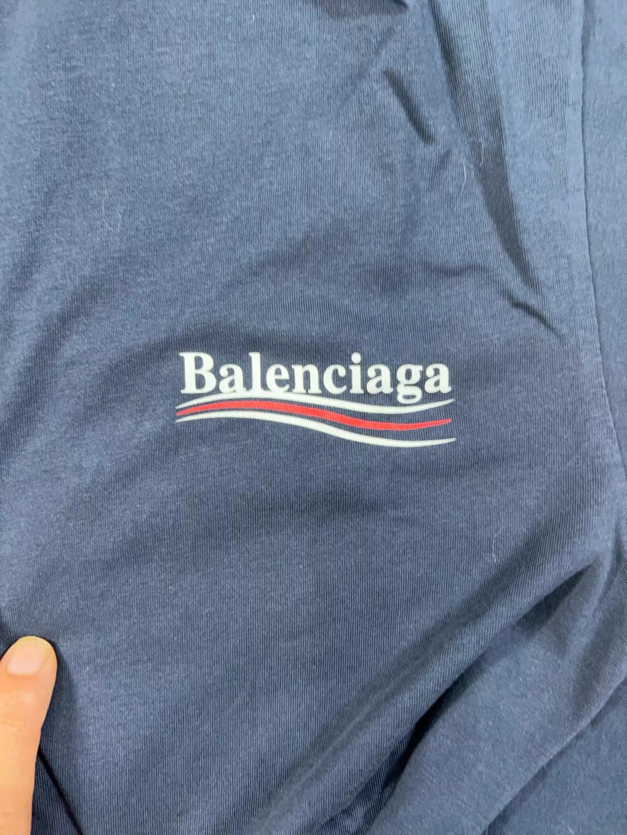 Balenciaga Balenciaga Wave Short Sleeve K28 Size US XXS / EU 40 - 5 Thumbnail