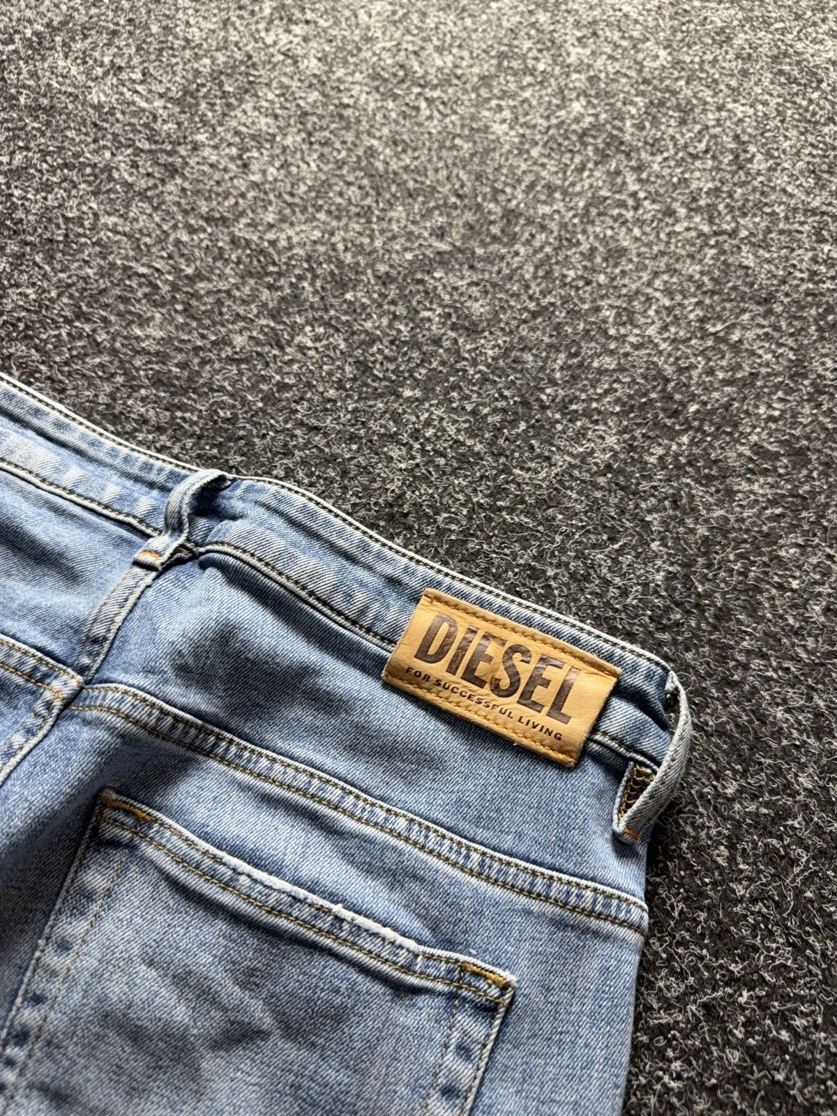 Diesel Luxury 00s Y2K Diesel D-Fayza Boyfriend Low Waist Jeans Size 27" / US 4 / IT 40 - 18 Thumbnail