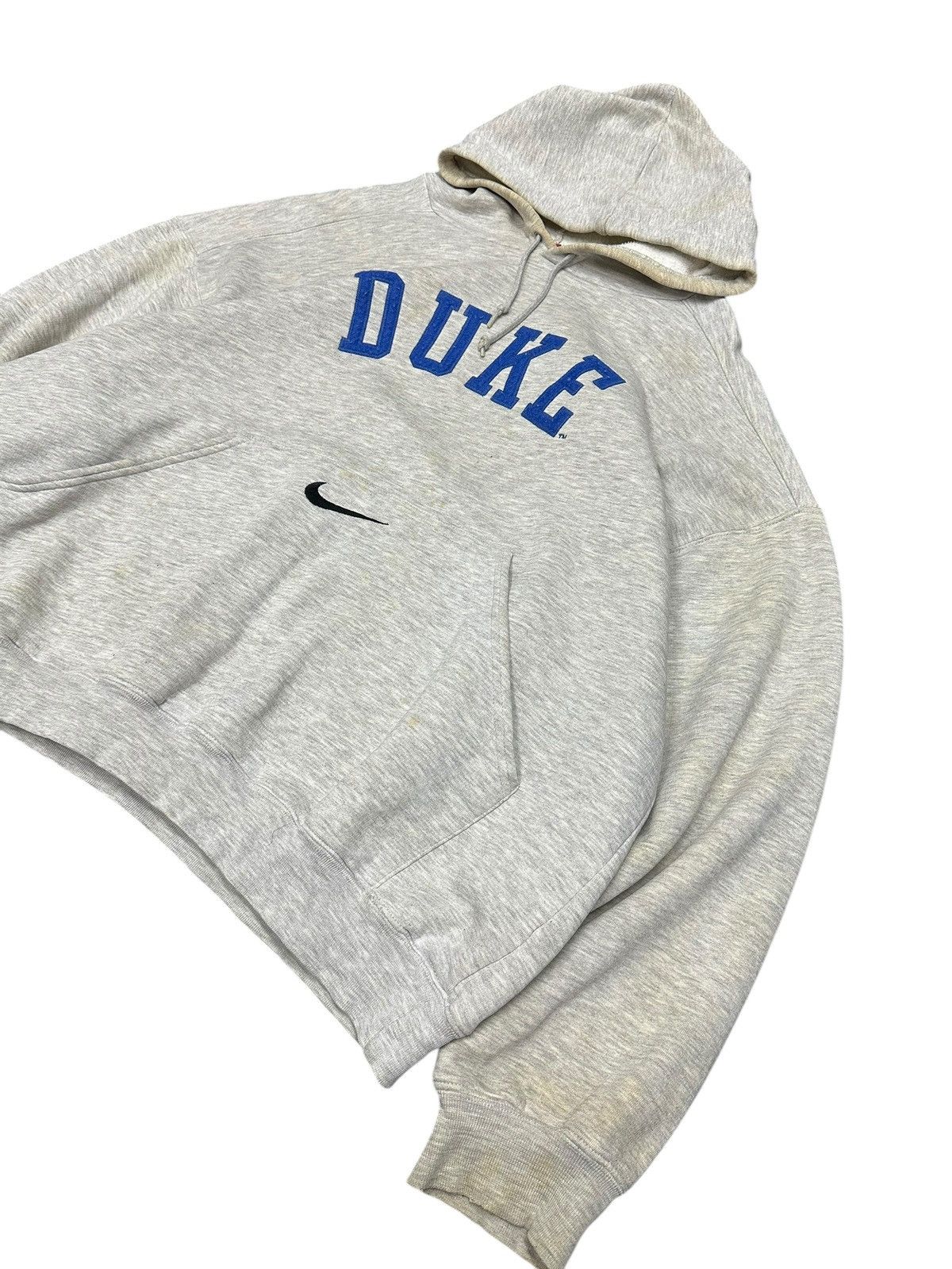 Nike Vintage 90s Nike Hoodie DUKE Center Logo Size US L / EU 52-54 / 3 - 2 Thumbnail