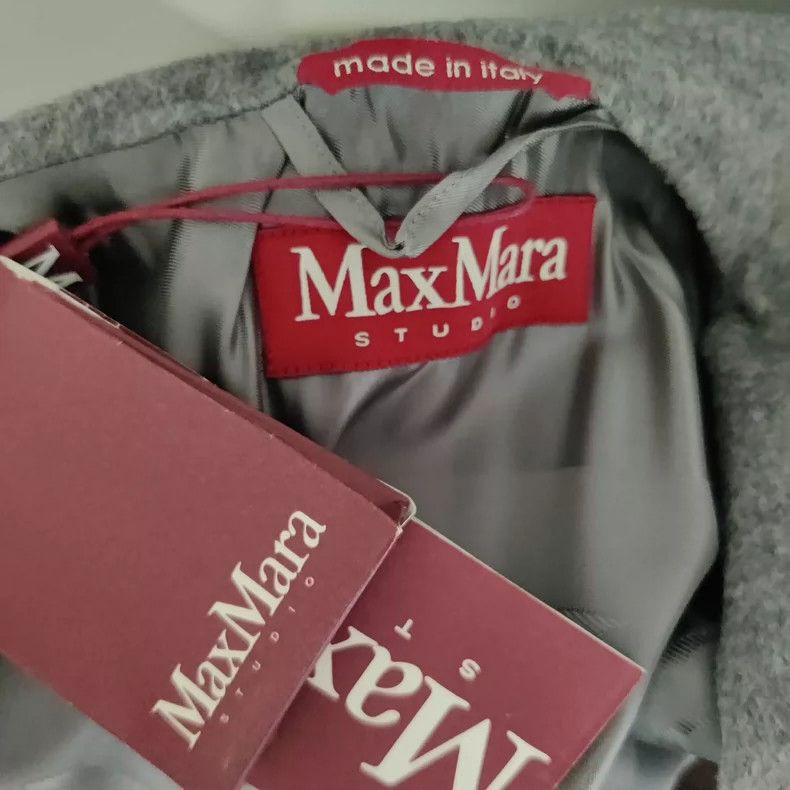 Other Max Mara Classic Fox Fur Collar Hooded Lace-Up Midi Coat Size M / US 6-8 / IT 42-44 - 3 Thumbnail