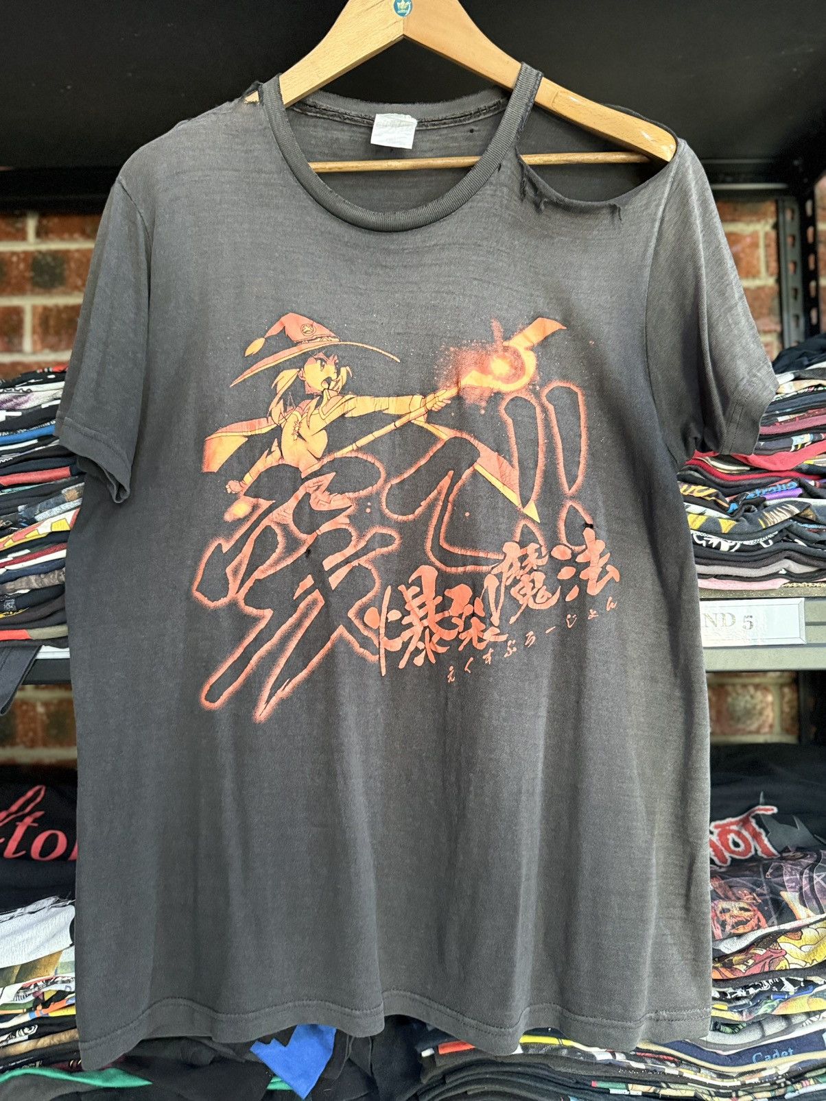 Anime Thrashed Vintage Anime Kono Subarashii Cospa Tee Size US L / EU 52-54 / 3 - 1 Thumbnail