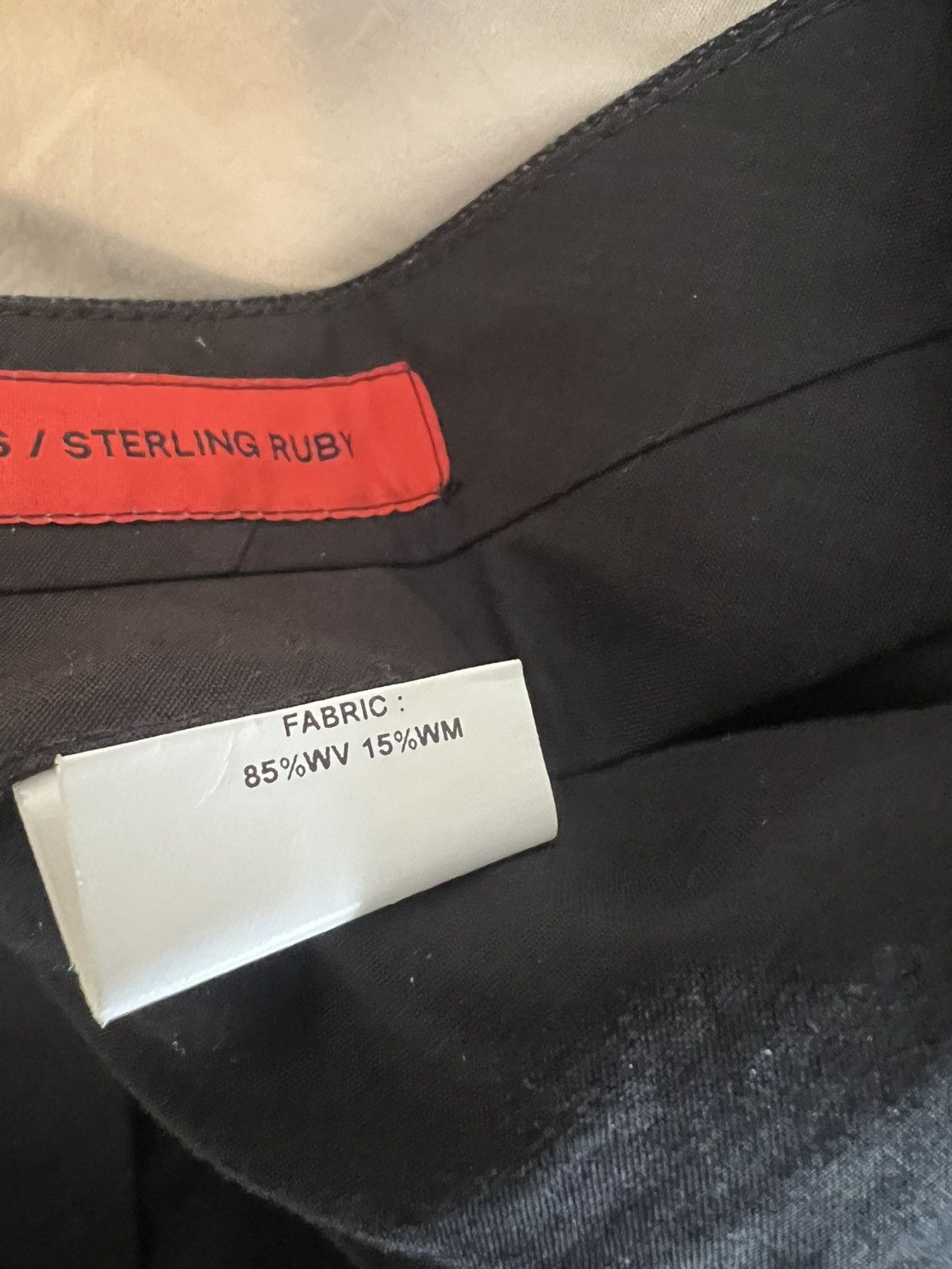 Raf Simons × Sterling Ruby NWT $990 F/W16 "Corrupt" Speckled Trousers Size US 36 / EU 52 - 8 Thumbnail