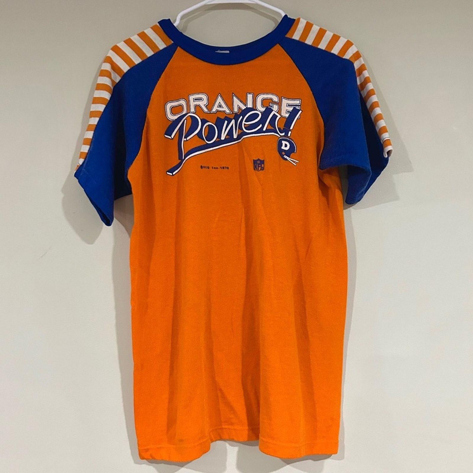 Other Vintage 1979 Denver Broncos Orange Power Shirt Size US M / EU 48-50 / 2 - 1 Thumbnail