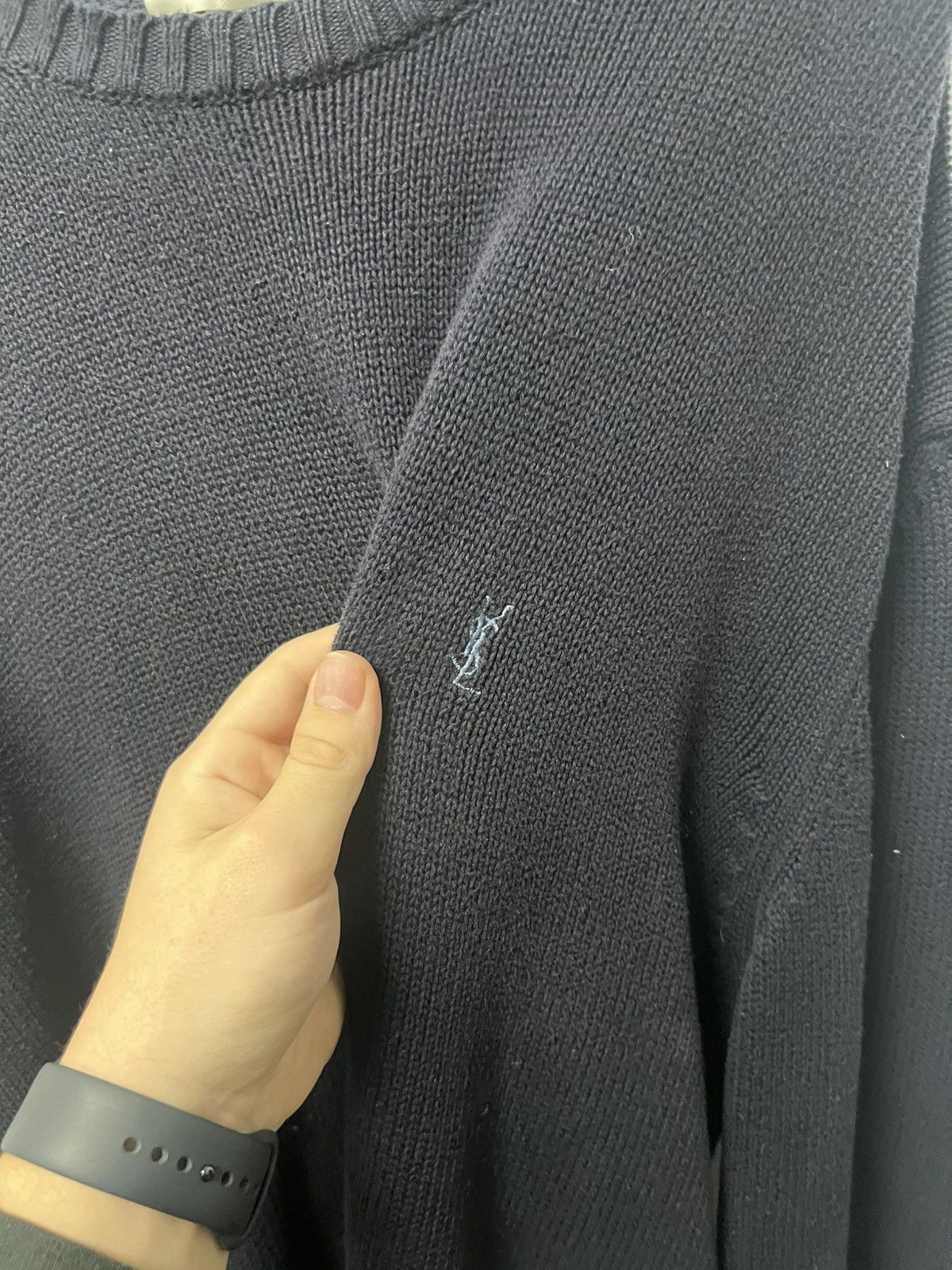 Yves Saint Laurent Vintage Yves Saint Laurent Sweatshirt 90s Y2K Size US XL / EU 56 / 4 - 5 Thumbnail