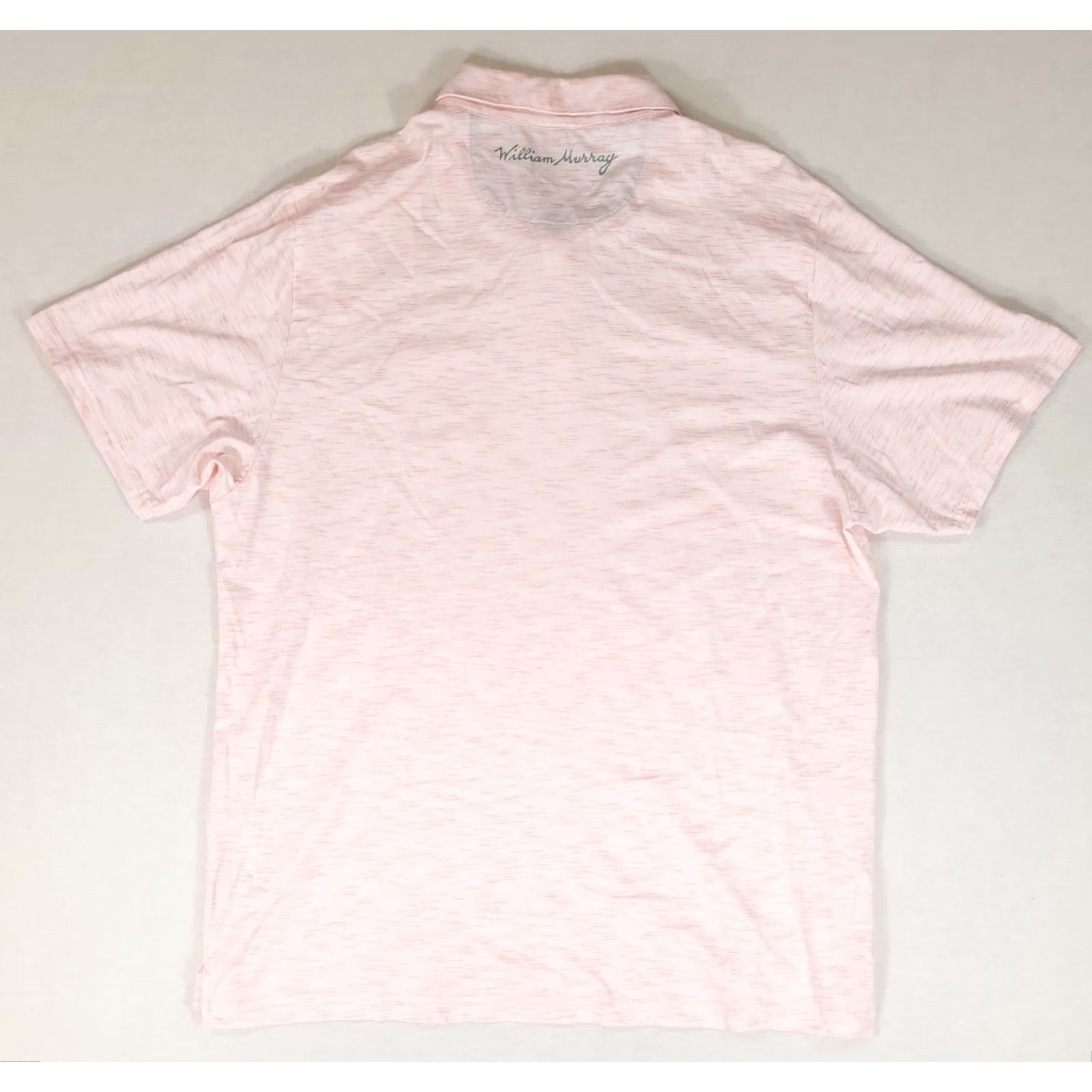 Vintage William Murray Golf Polo Shirt Pink Streaks Short Sleeve Mens XXL Size US XXL / EU 58 / 5 - 4 Thumbnail