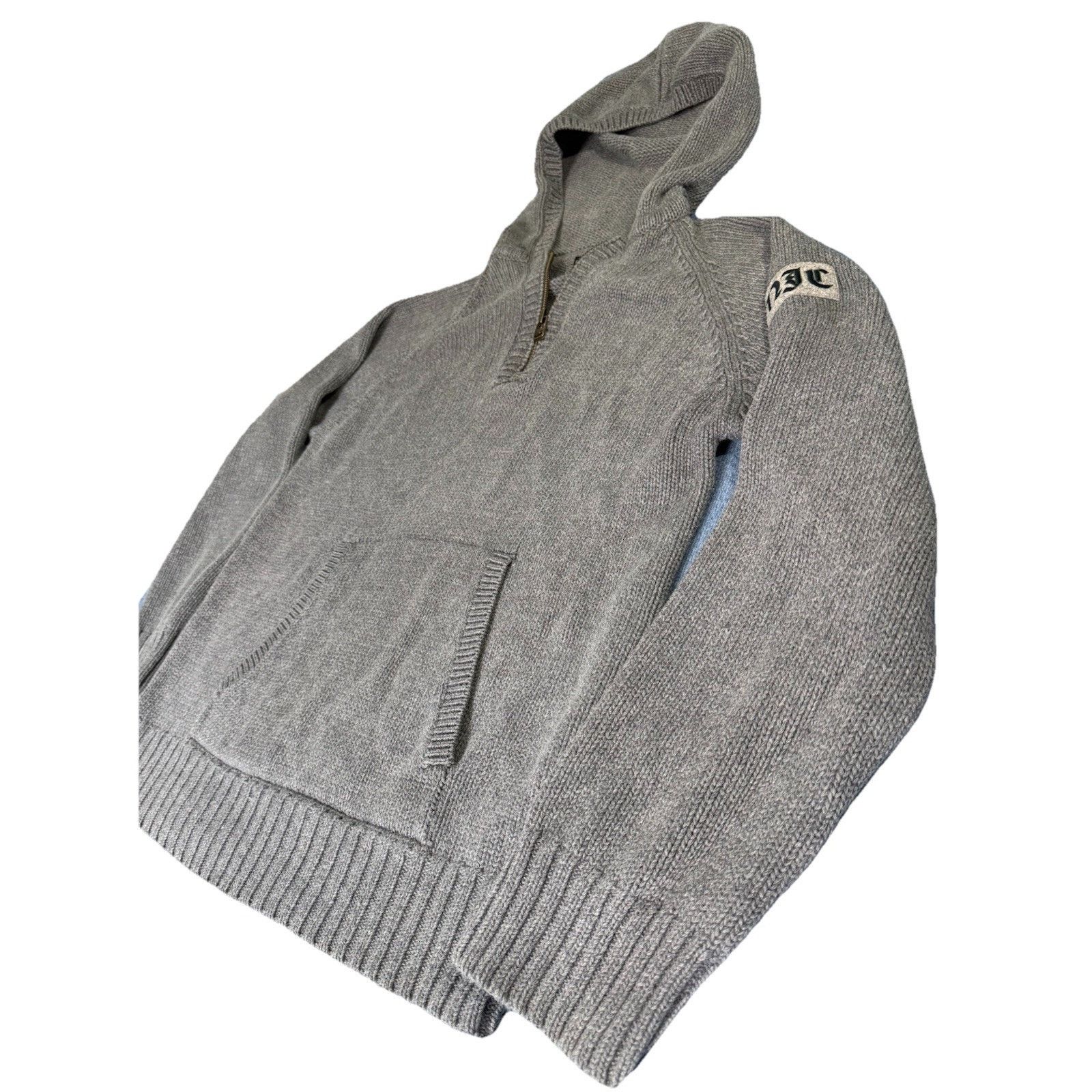 Nautica Vintage Nautica HeavyWeight Ramie 1/4 Zip Hooded Sweater Size US XL / EU 56 / 4 - 2 Thumbnail
