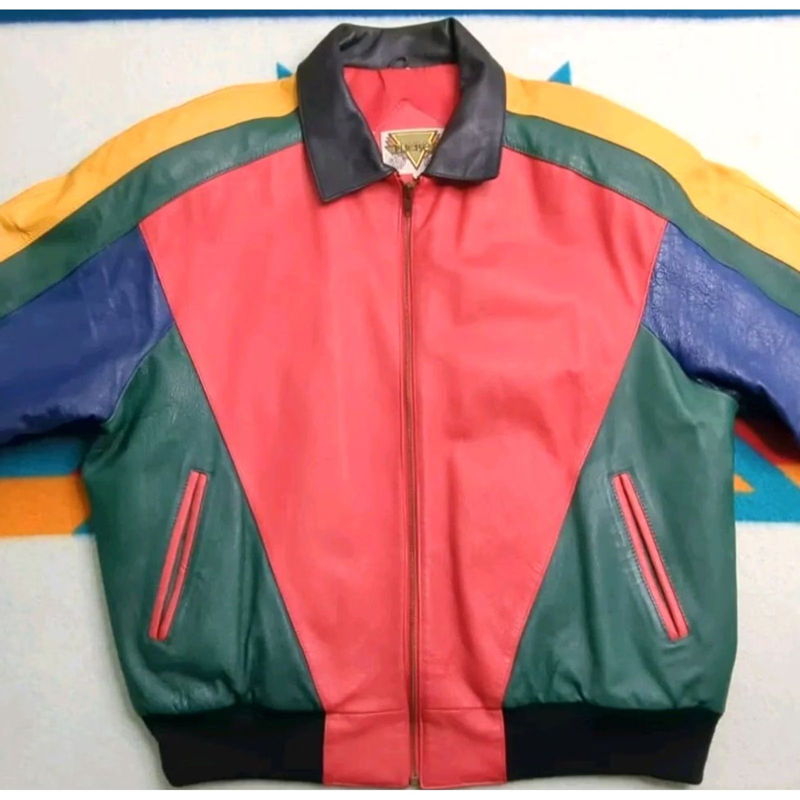 Vintage VINTAGE Phase 2 Leather Jacket XL Streetwear 80s 90s Seinfeld Arsenio Hall Mens Size US XL / EU 56 / 4 - 3 Thumbnail