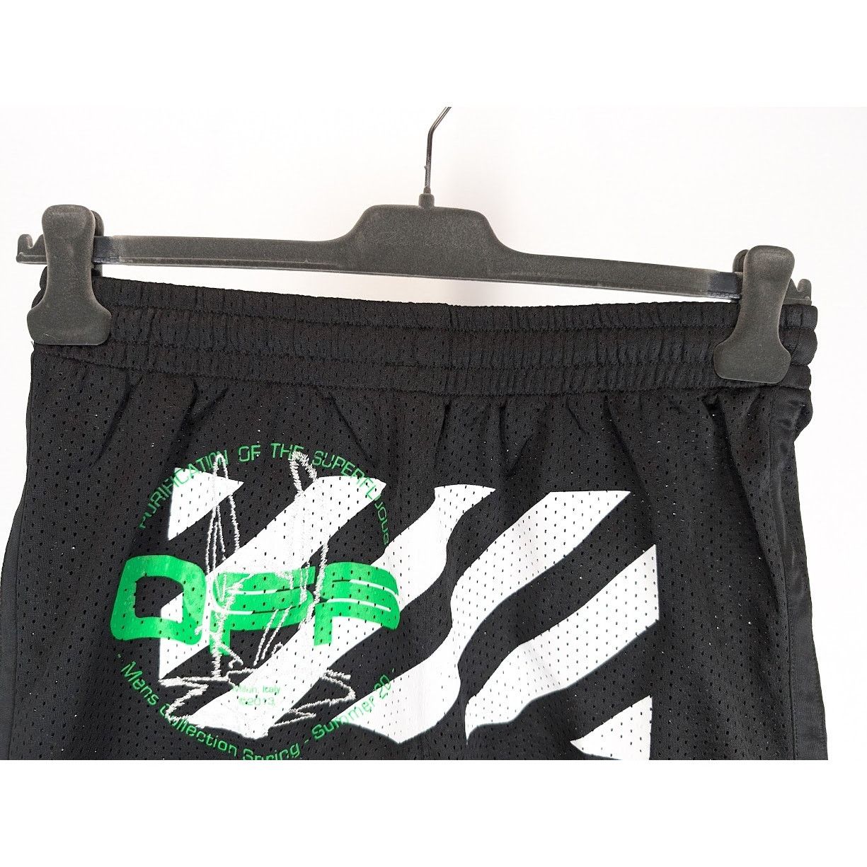Off-White o1rshd1 Harry The Bunny Mesh Short in Black Brilliant Size US 30 / EU 46 - 6 Thumbnail