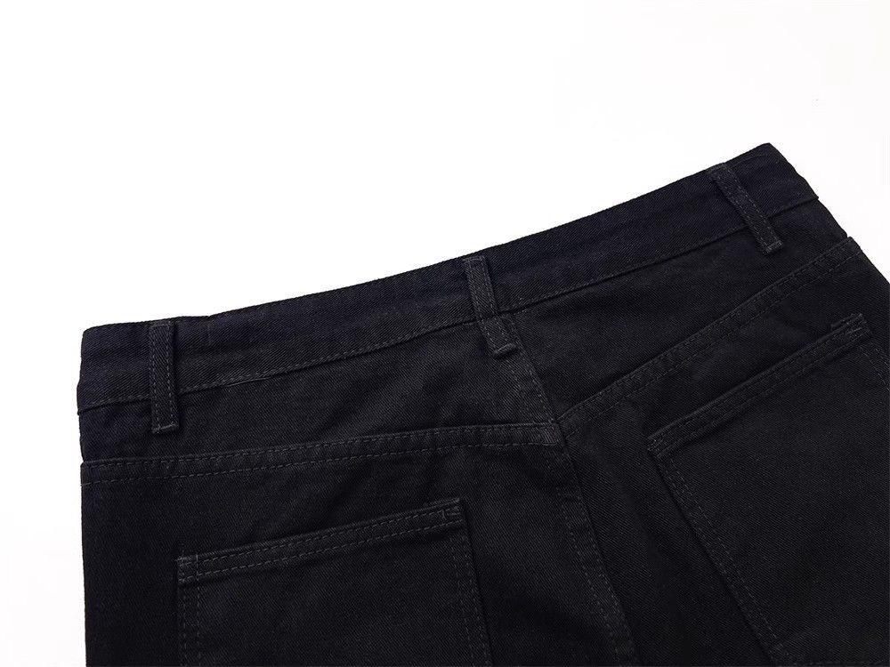 Japanese Brand × Jean Men's loose wide-leg flared punk zip-up patchwork jeans Size US 32 / EU 48 - 5 Thumbnail