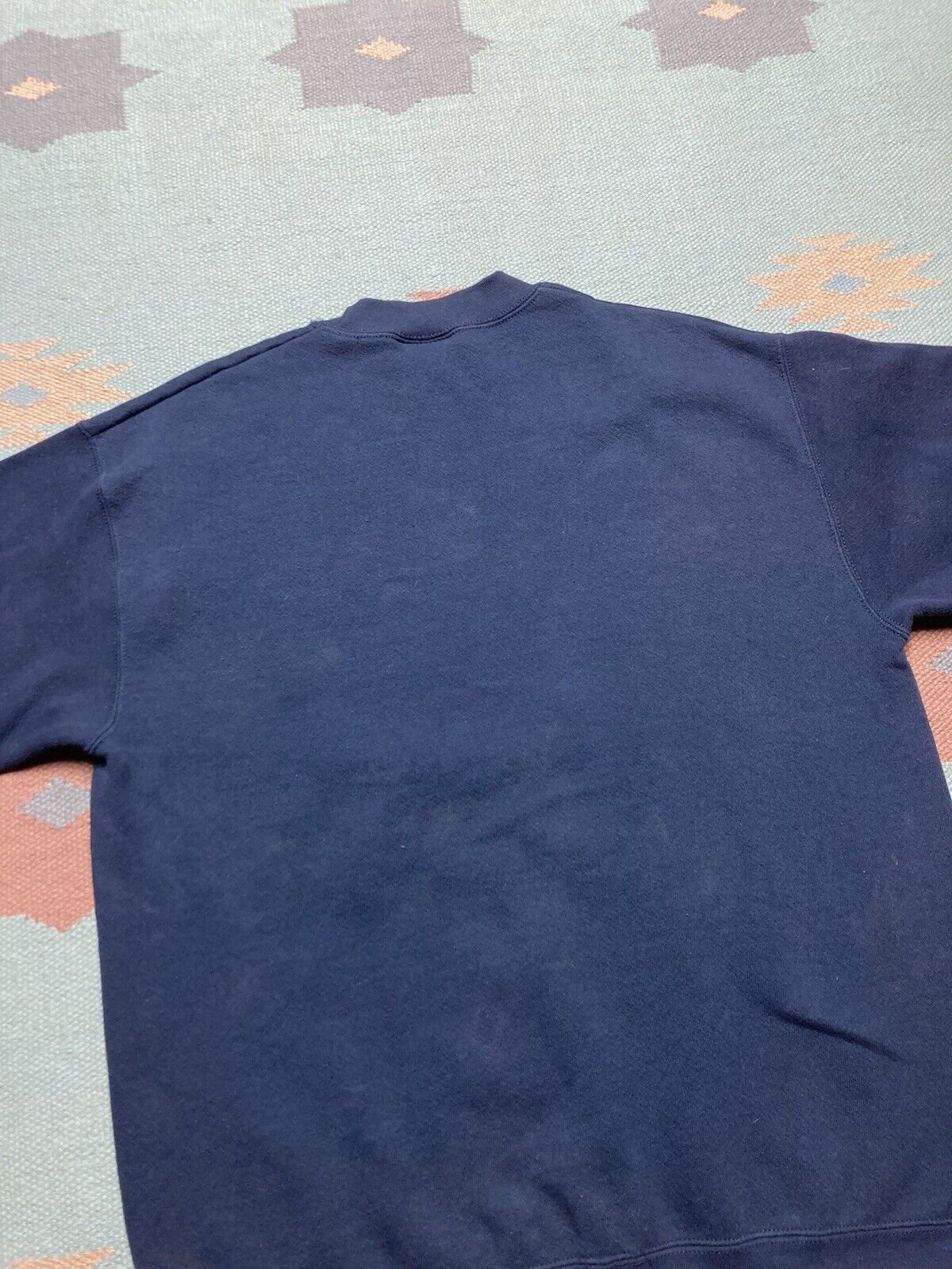 Lee × Vintage VTG 90s sweatshirt blank navy blue lee heavyweight Large Size US L / EU 52-54 / 3 - 7 Thumbnail