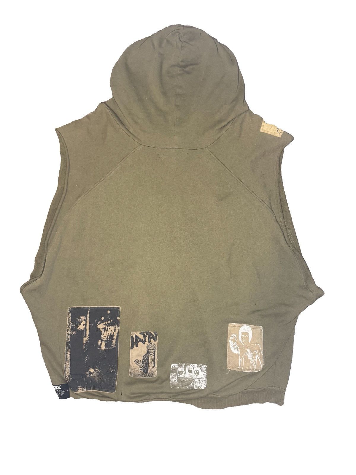 Raf Simons Raf Simons AW01 Riot Sleeveless Hoodie Size US XL / EU 56 / 4 - 2 Thumbnail