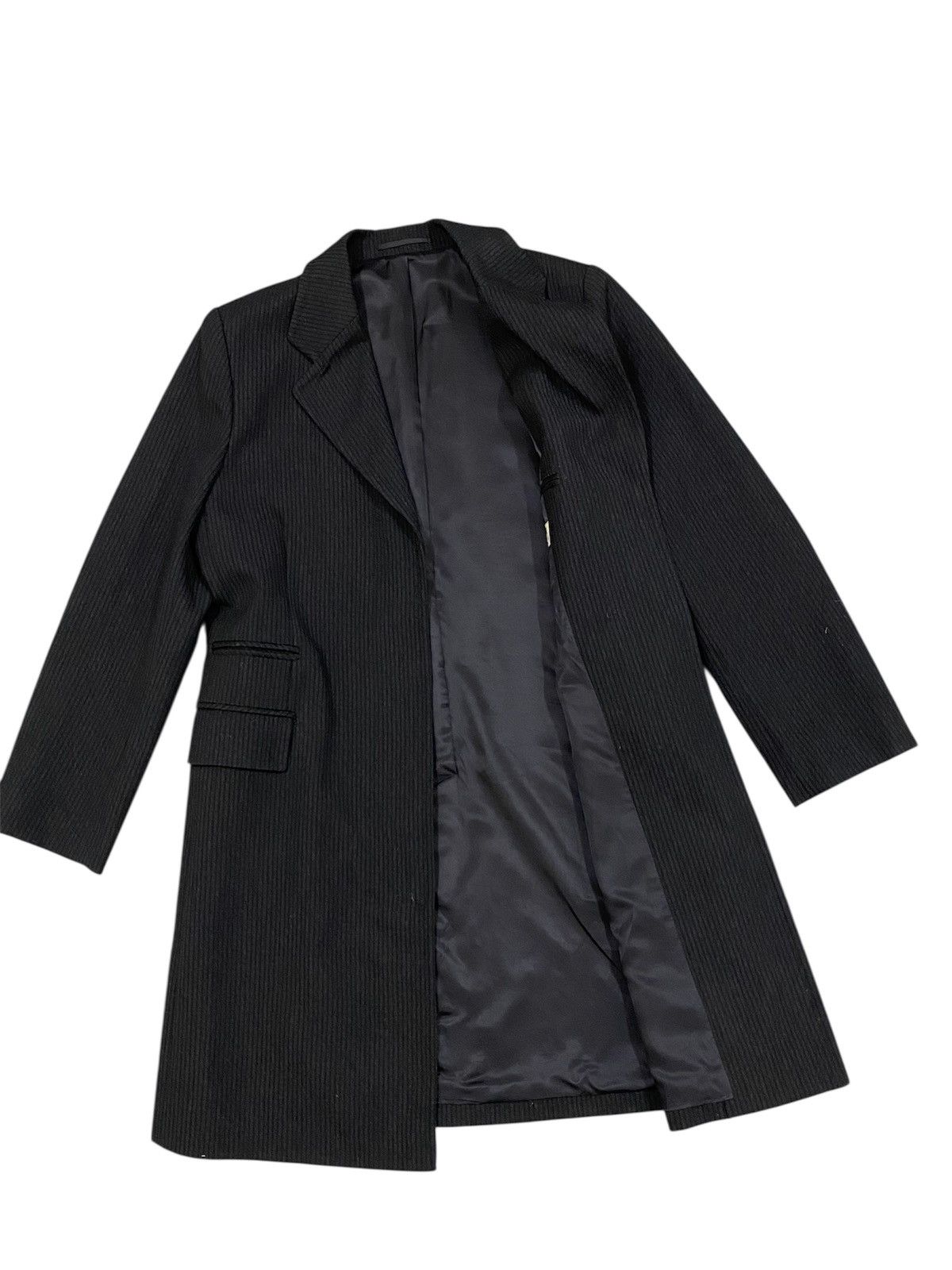 Margaret Howell Margaret Howell England Black Wool Overcoat Minimal Classic Size US S / EU 44-46 / 1 - 2 Thumbnail