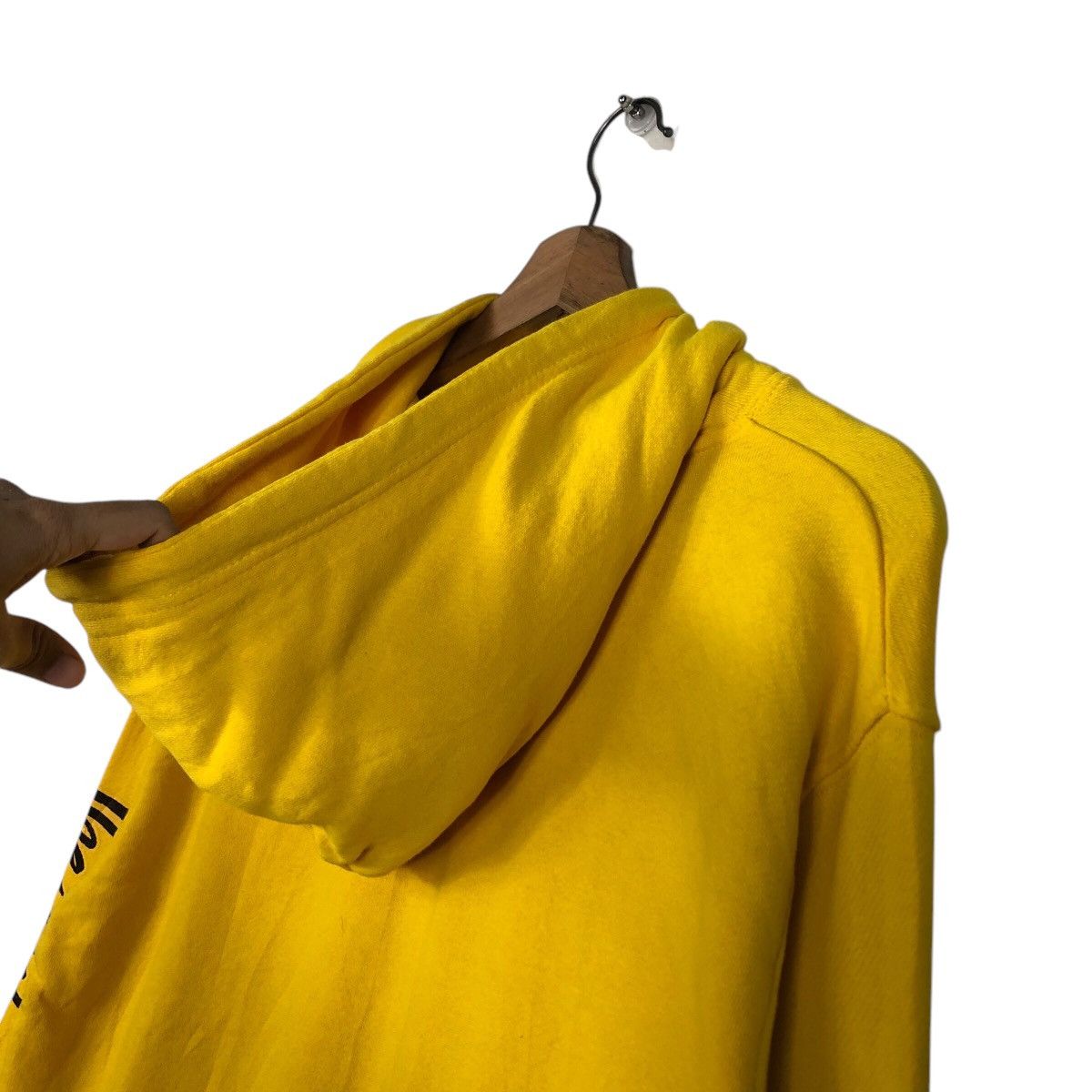 Japanese Brand 📌Distressed Design Rich Yellow Hoodie Sweatshirt Nu Skool Size US L / EU 52-54 / 3 - 13 Thumbnail