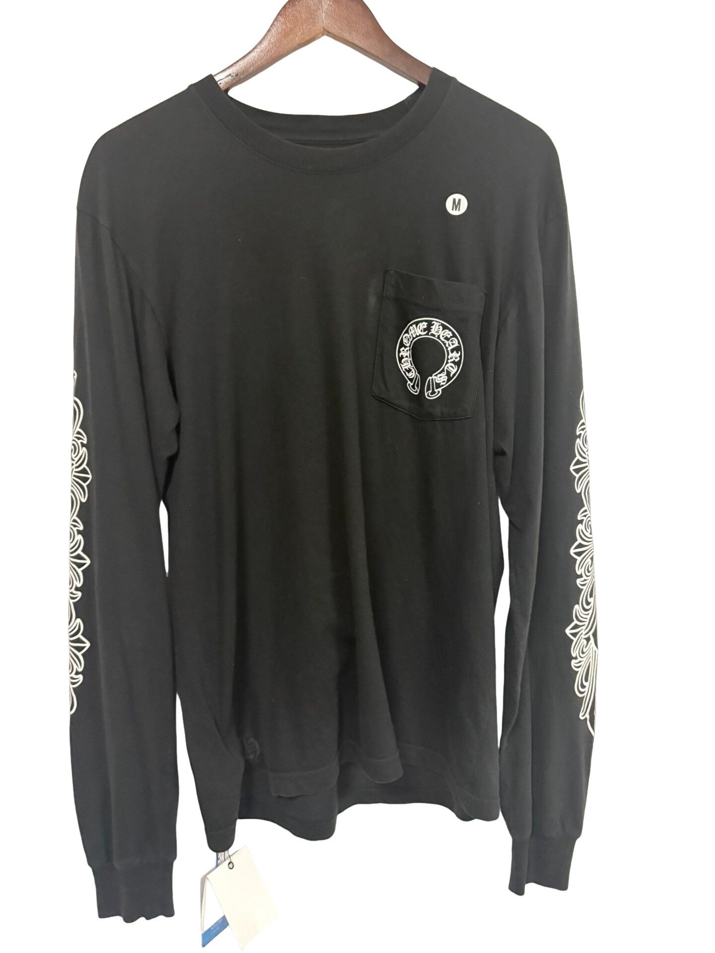 Chrome Hearts CHROME HEARTS Horseshoe Long Sleeve BLACK | Grailed