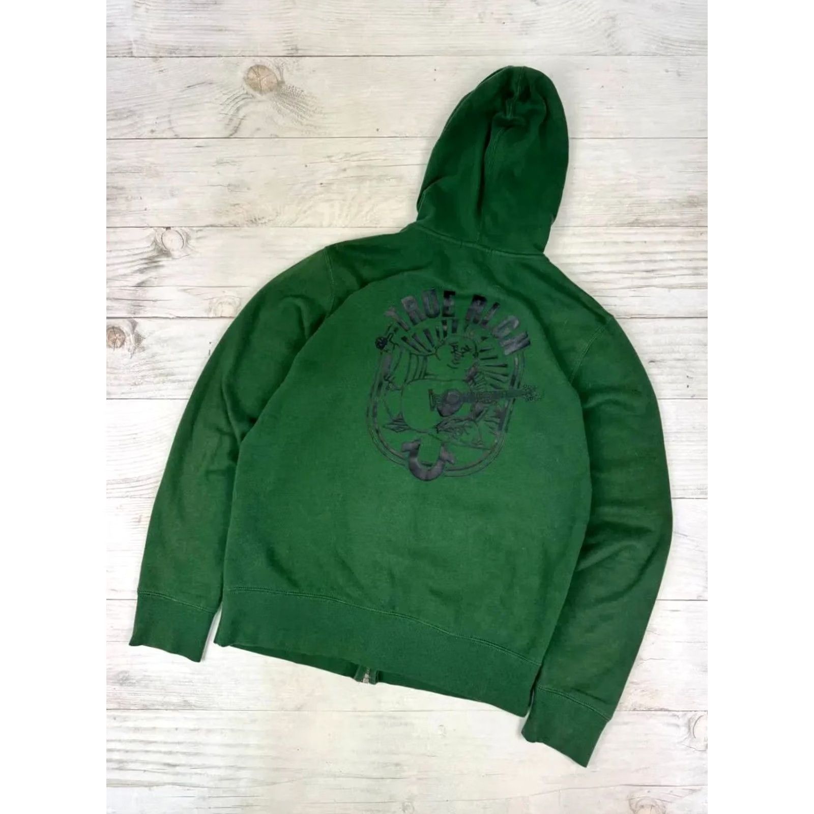 True Religion True Religion Tracksuit Hoodie Pants 2 Piece Set Men Size S Green Sweatshirt Sweatpants Tracksuit With Logo Size US S / EU 44-46 / 1 - 2 Thumbnail