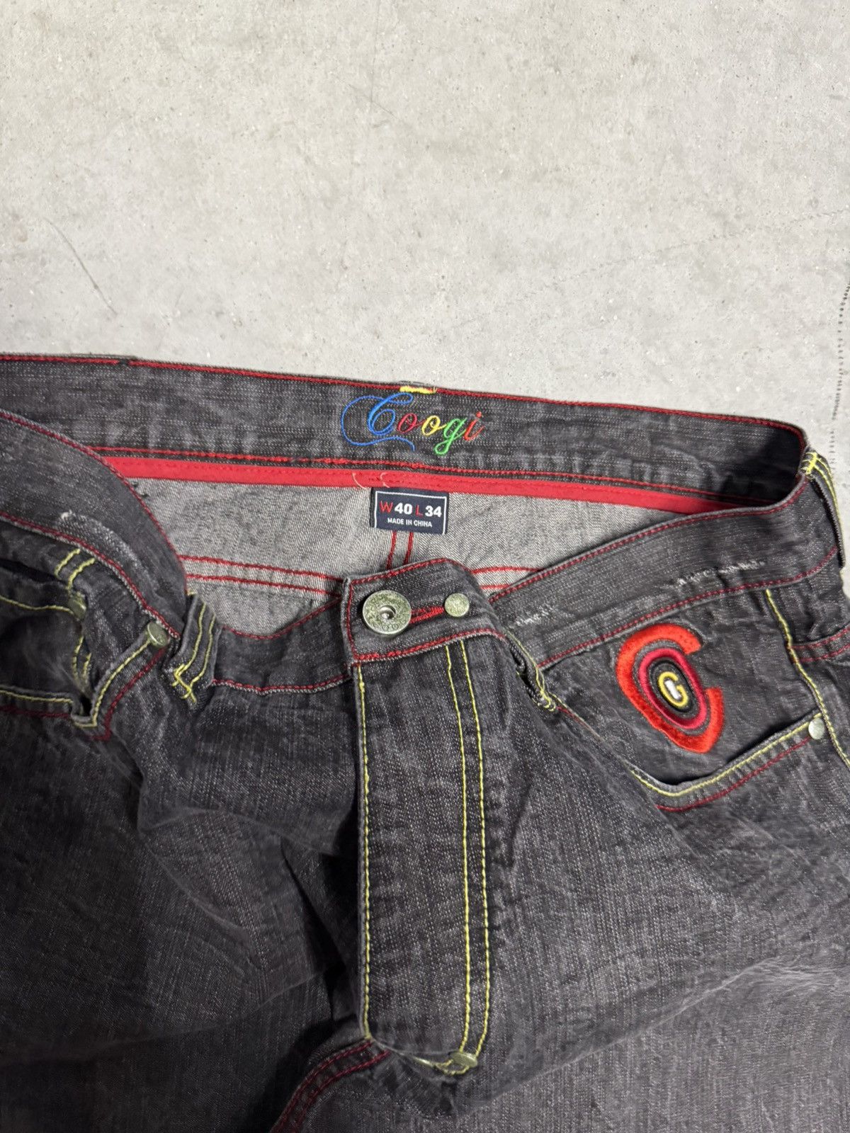 Coogi Ultra Baggy Coogi Embroidered Jeans Size US 40 / EU 56 - 5 Thumbnail