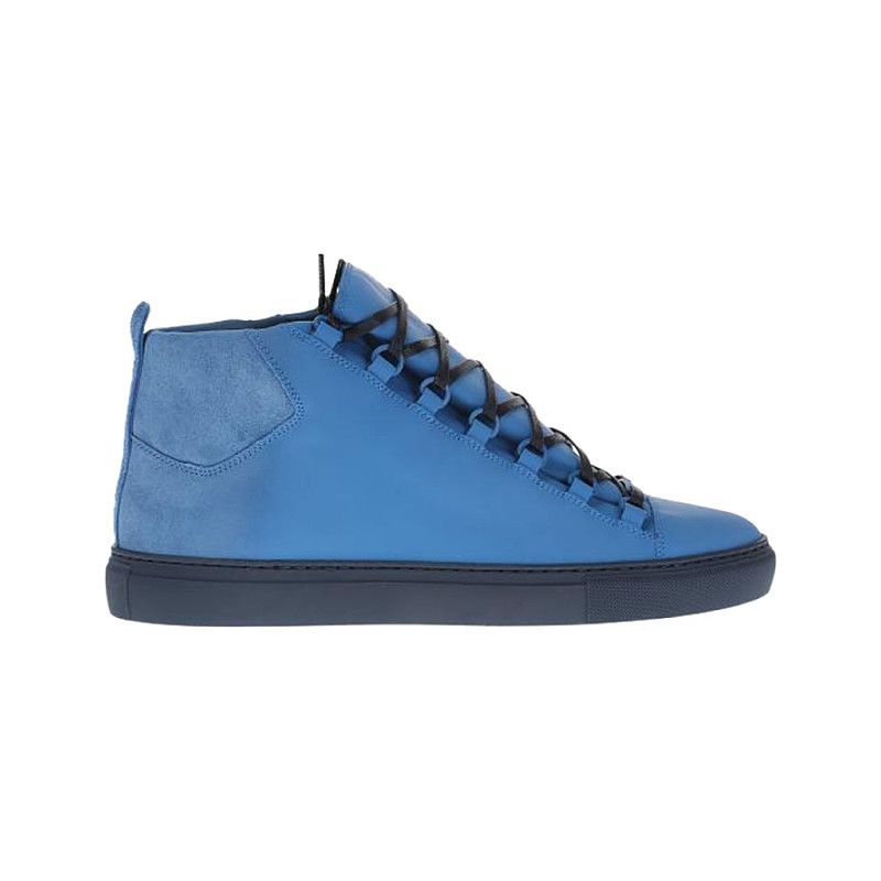Balenciaga Arena Suede Spray Leather High Top Trainer Sneaker 43 10 Size US 10 / EU 43 - 1 Thumbnail