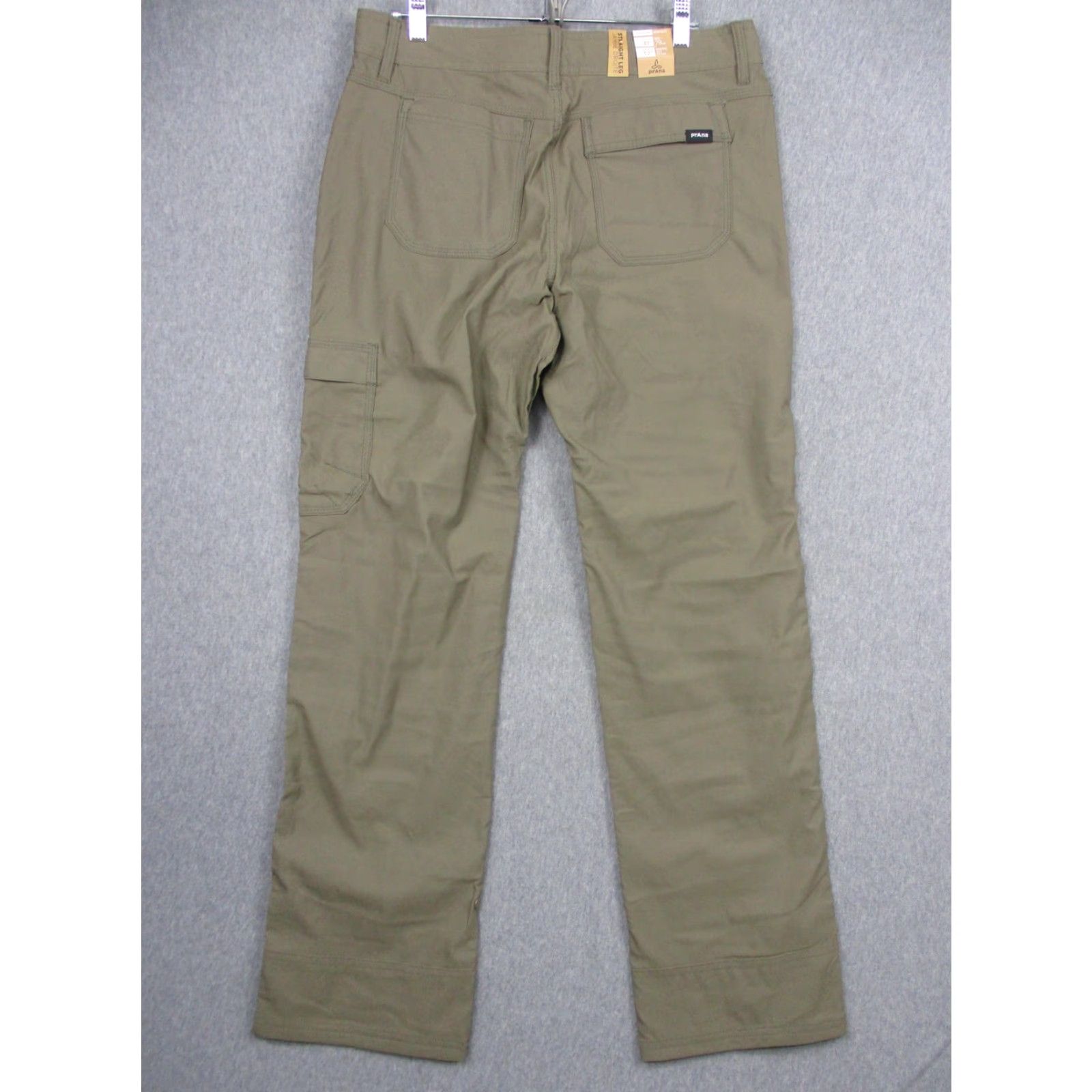 Prana prAna Stretch Zion Pant II Mens 31x32 Green ReZion Hiking Nylon Cargo Pants Size US 31 - 6 Thumbnail
