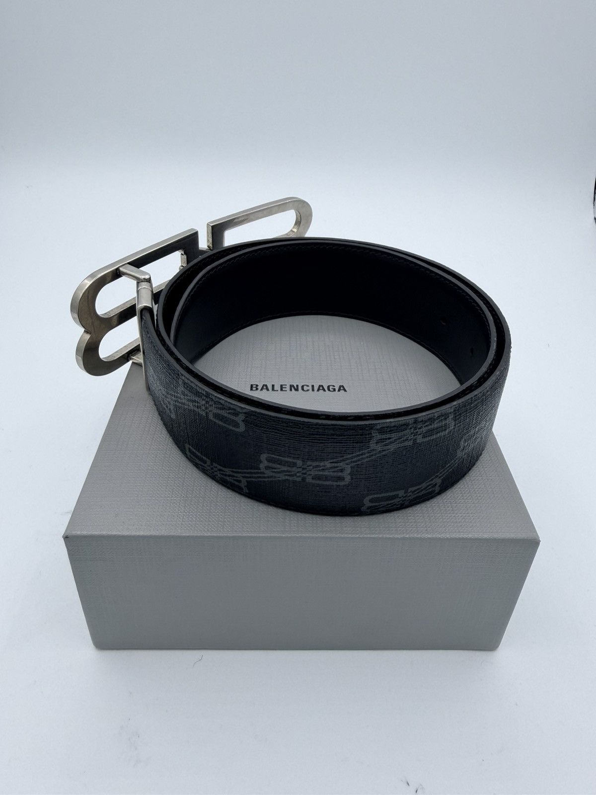 Balenciaga Balenciaga BB Belt Size 26 - 3 Thumbnail