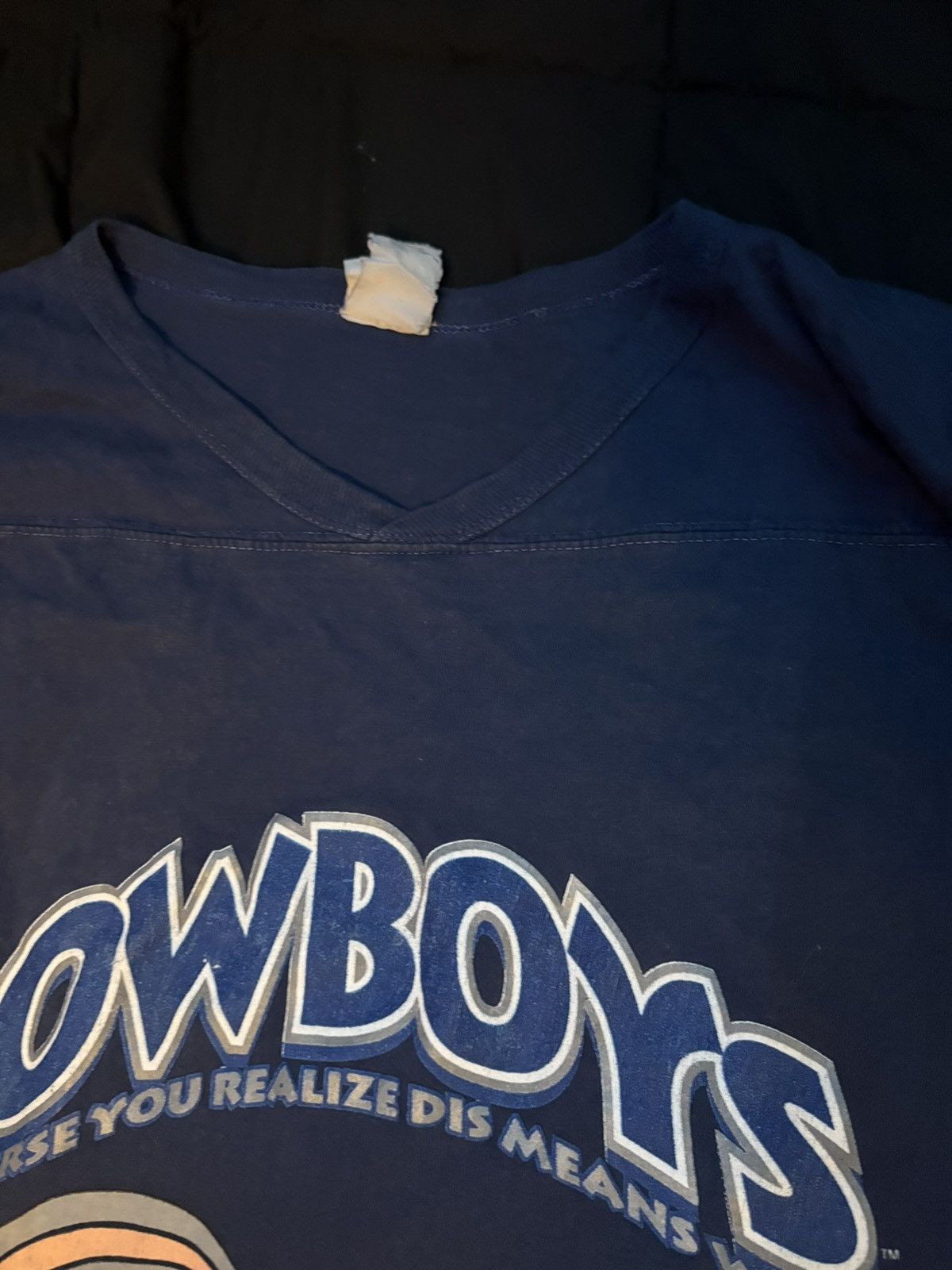 Vintage Vintage Dallas cowboys 1993 looney toons collab Size US L / EU 52-54 / 3 - 3 Thumbnail