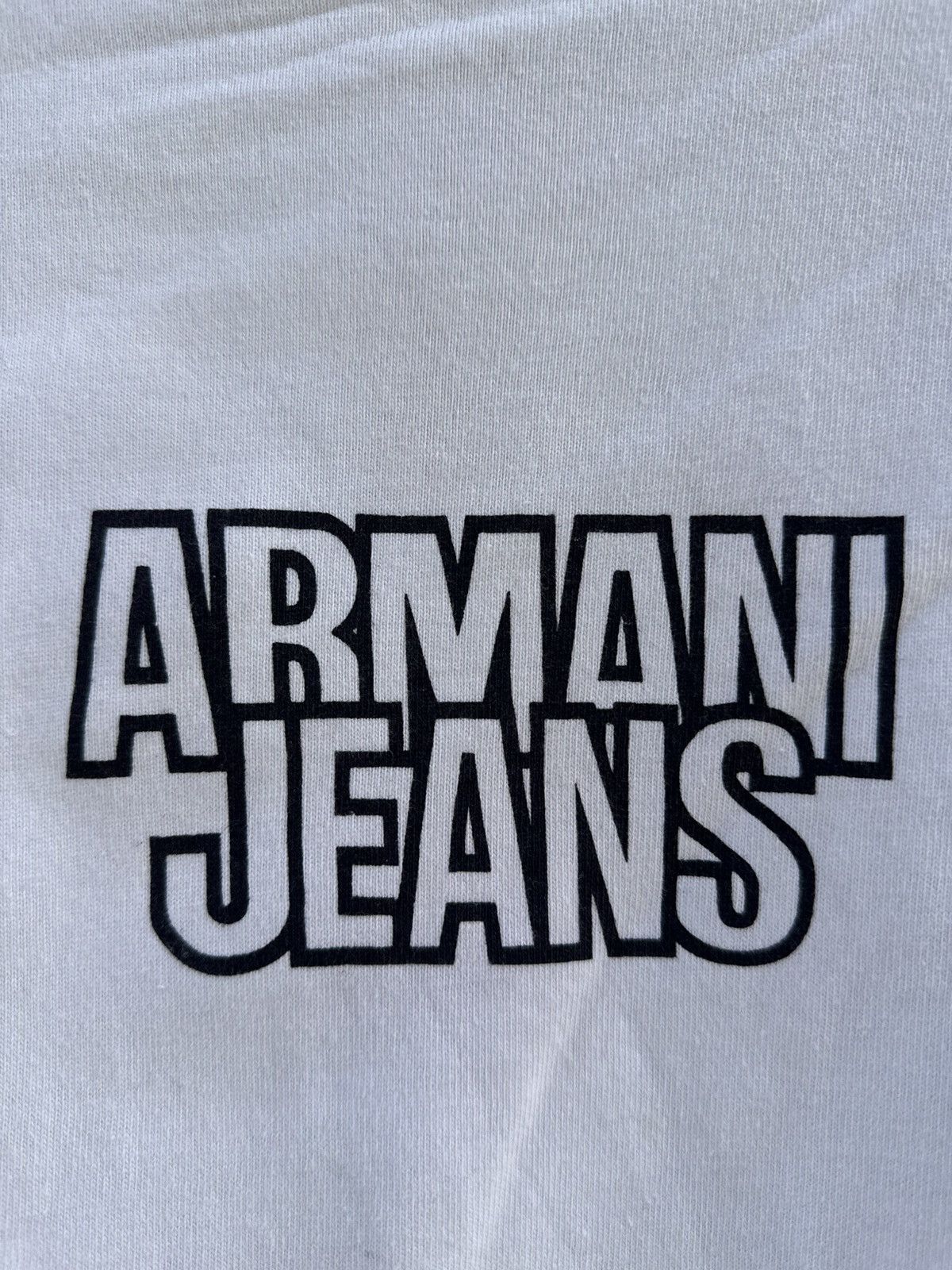 Giorgio Armani Vintage Armani Jeans Simin T Long Sleeve Tee Size US L / EU 52-54 / 3 - 3 Thumbnail