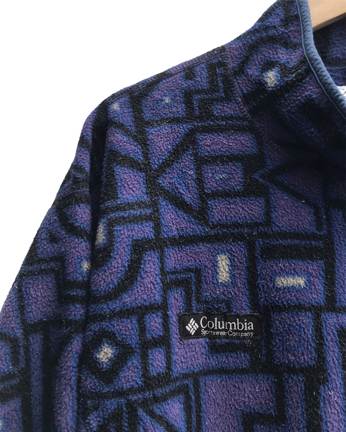 Columbia Vintage Columbia Native Navajo Aztec Half Zip Fleece Size US M / EU 48-50 / 2 - 4 Thumbnail