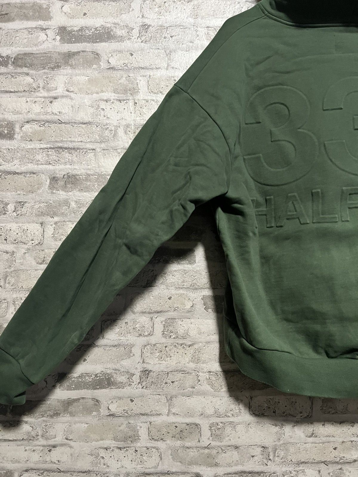 Half Evil HALF EVIL - EMBOSSED LOGO HOODIE (GREEN) MEDIUM Size US M / EU 48-50 / 2 - 9 Thumbnail