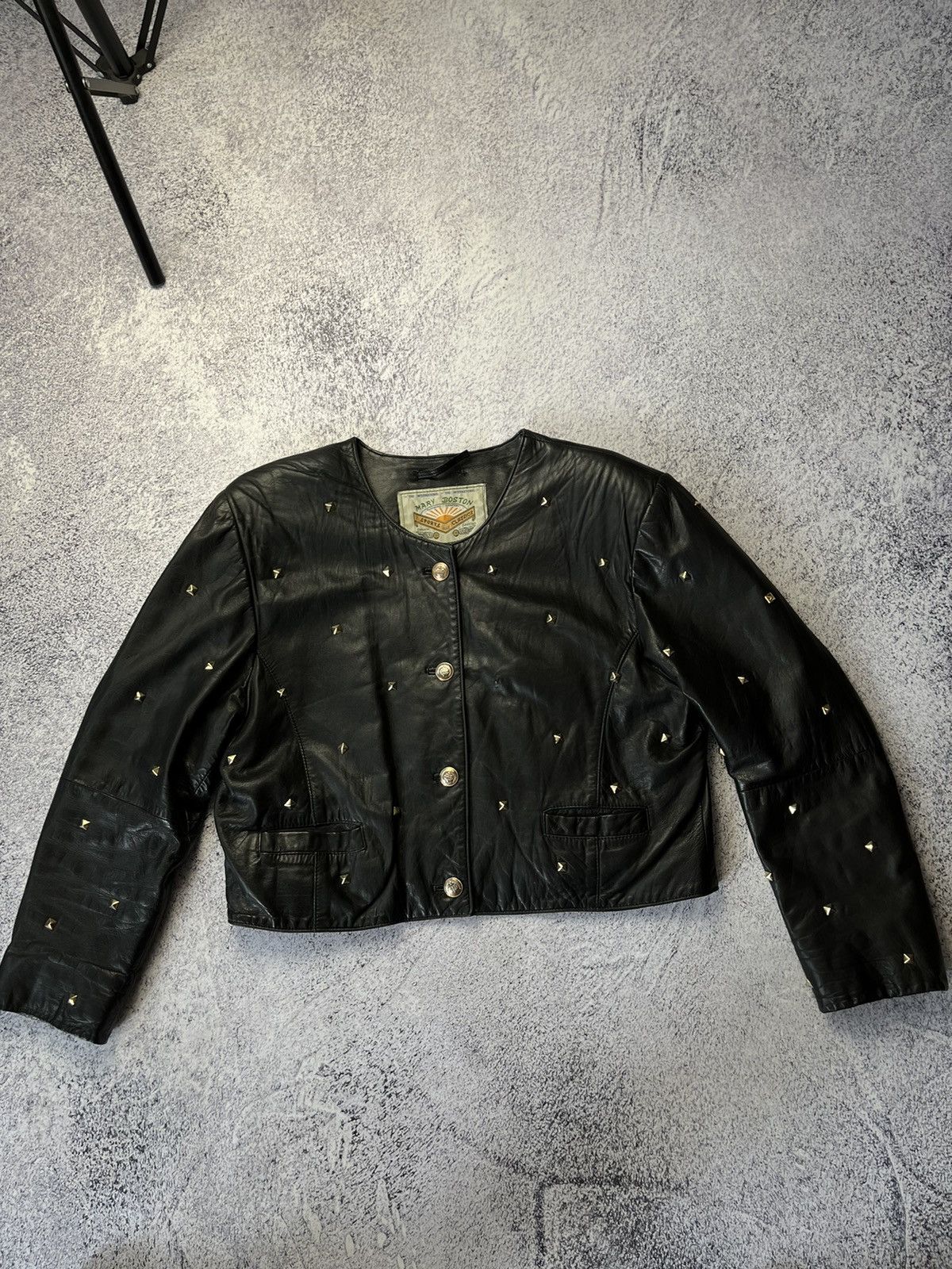 Vintage Crazy True Vintage Cycle Rider Leather Jacket Biker Rare Size S / US 4 / IT 40 - 5 Thumbnail