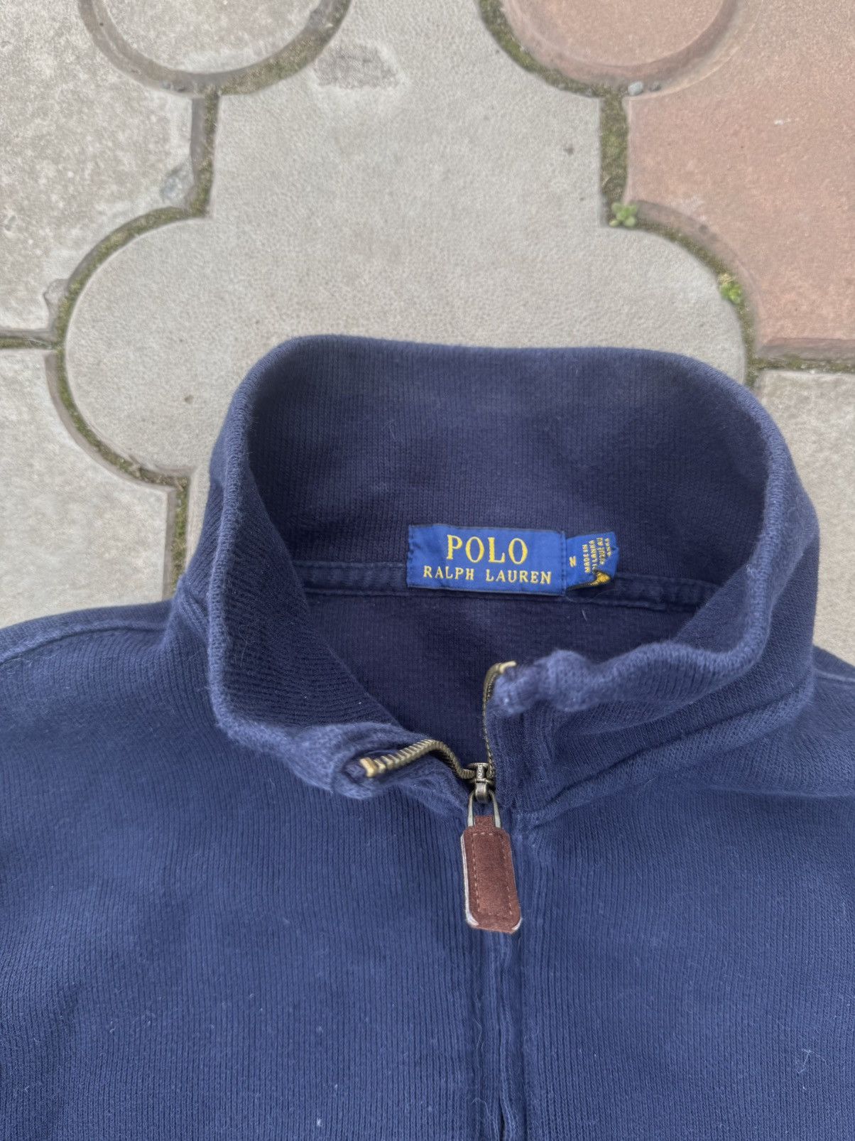 Polo Ralph Lauren × Ralph Lauren × Vintage Polo Ralph Lauren 1/4 Zip Hoodie Old money style Size US M / EU 48-50 / 2 - 4 Thumbnail