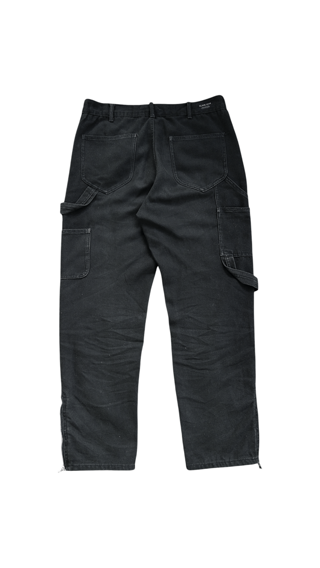 Black Icon Black Of Exit x Black Icon Carpenter Double Knee Zipper Leg Size US 34 / EU 50 - 2 Thumbnail