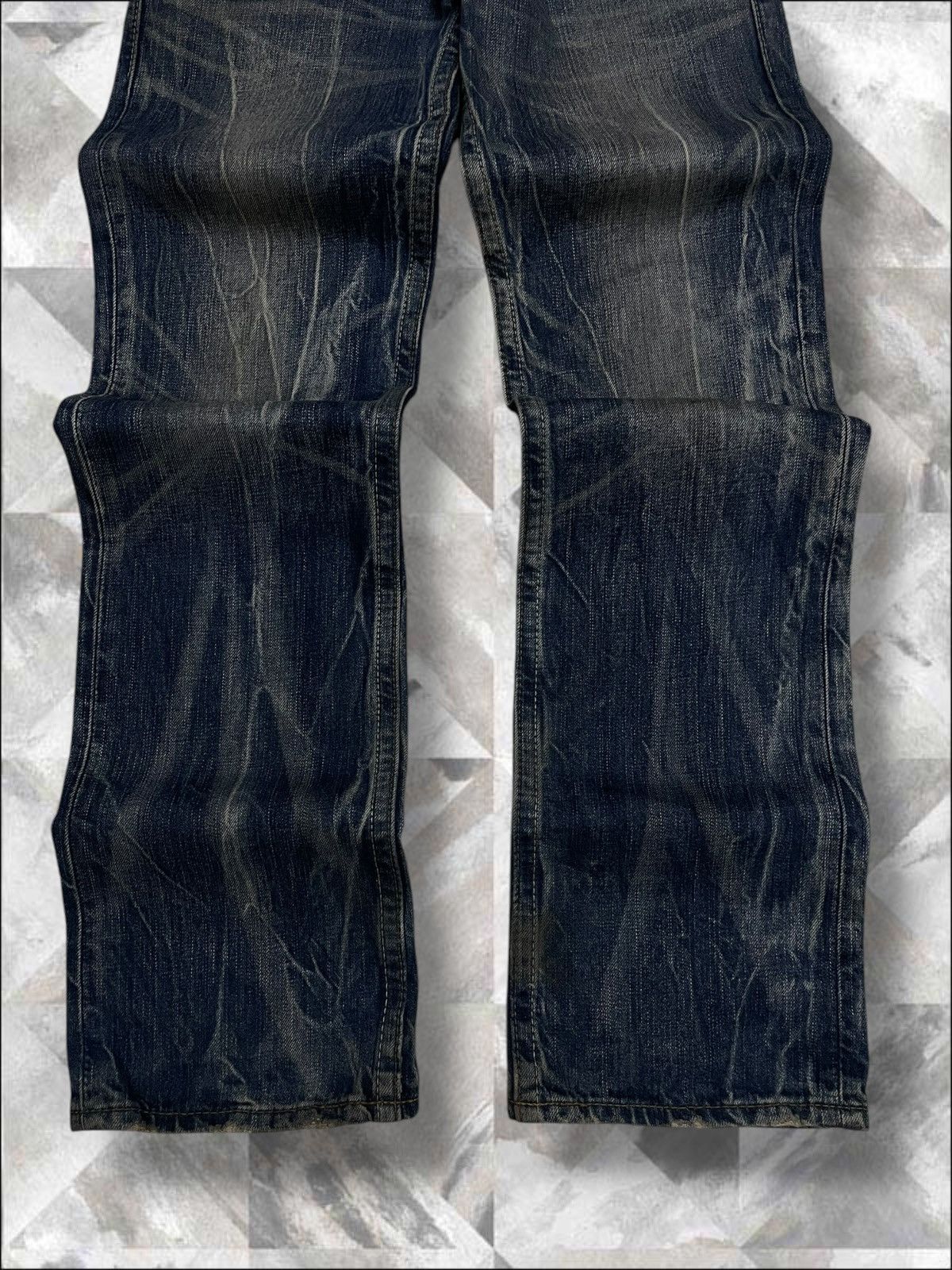 Levi's Vintage Clothing Vintage 1990s Designer Levis 502 Distressed Regular Denim Size US 28 / EU 44 - 3 Thumbnail