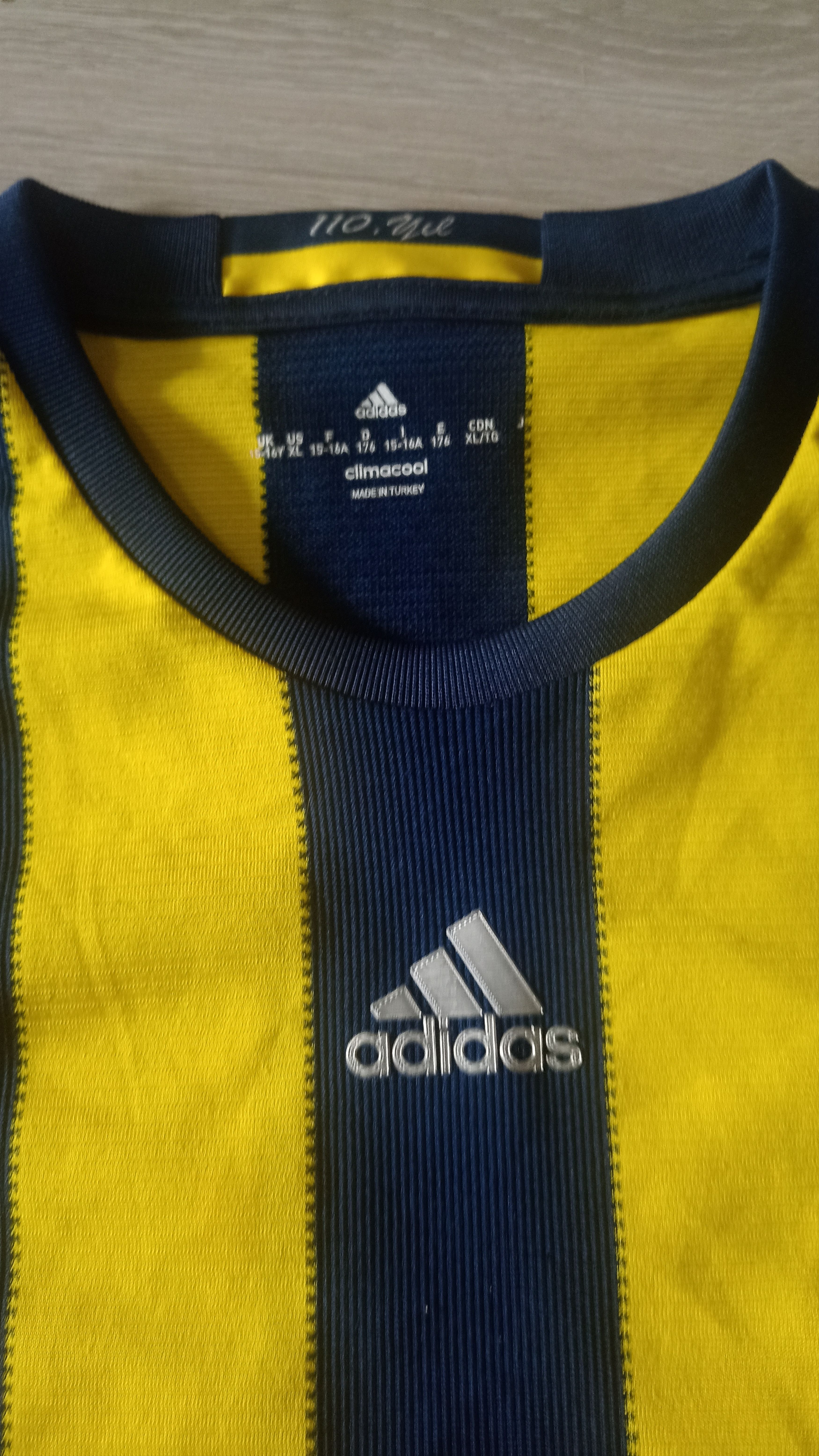 Adidas Adidas Fenerbahce Home Jersey 2012/13 ClimaCool Size US M / EU 48-50 / 2 - 8 Thumbnail