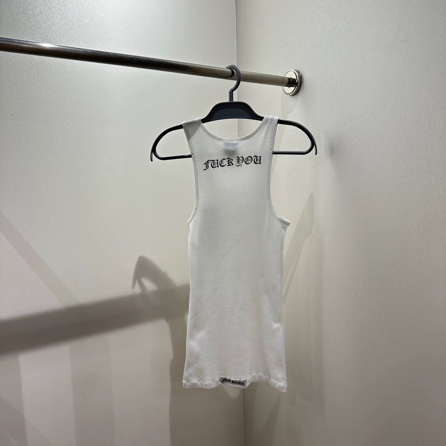 Chrome Hearts ChromeHearts NY Cross Sanskrit Cotton Tank S may267 Size S / US 4 / IT 40 - 2 Thumbnail